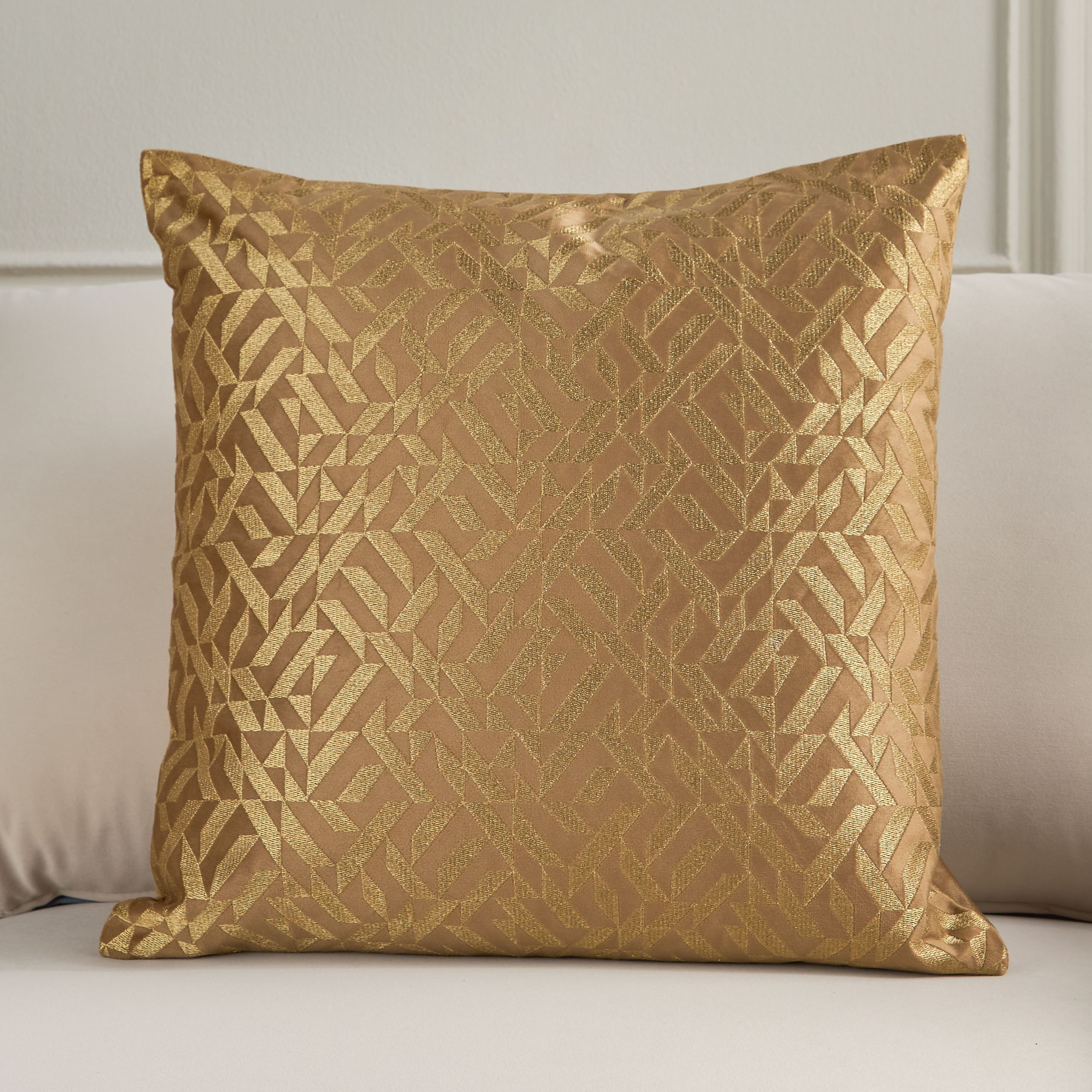 Takhrima Embroidered Filled Cushion - 50x50 cm-household-cushionsandthrows-filledcushions-decorativecushions-image-1