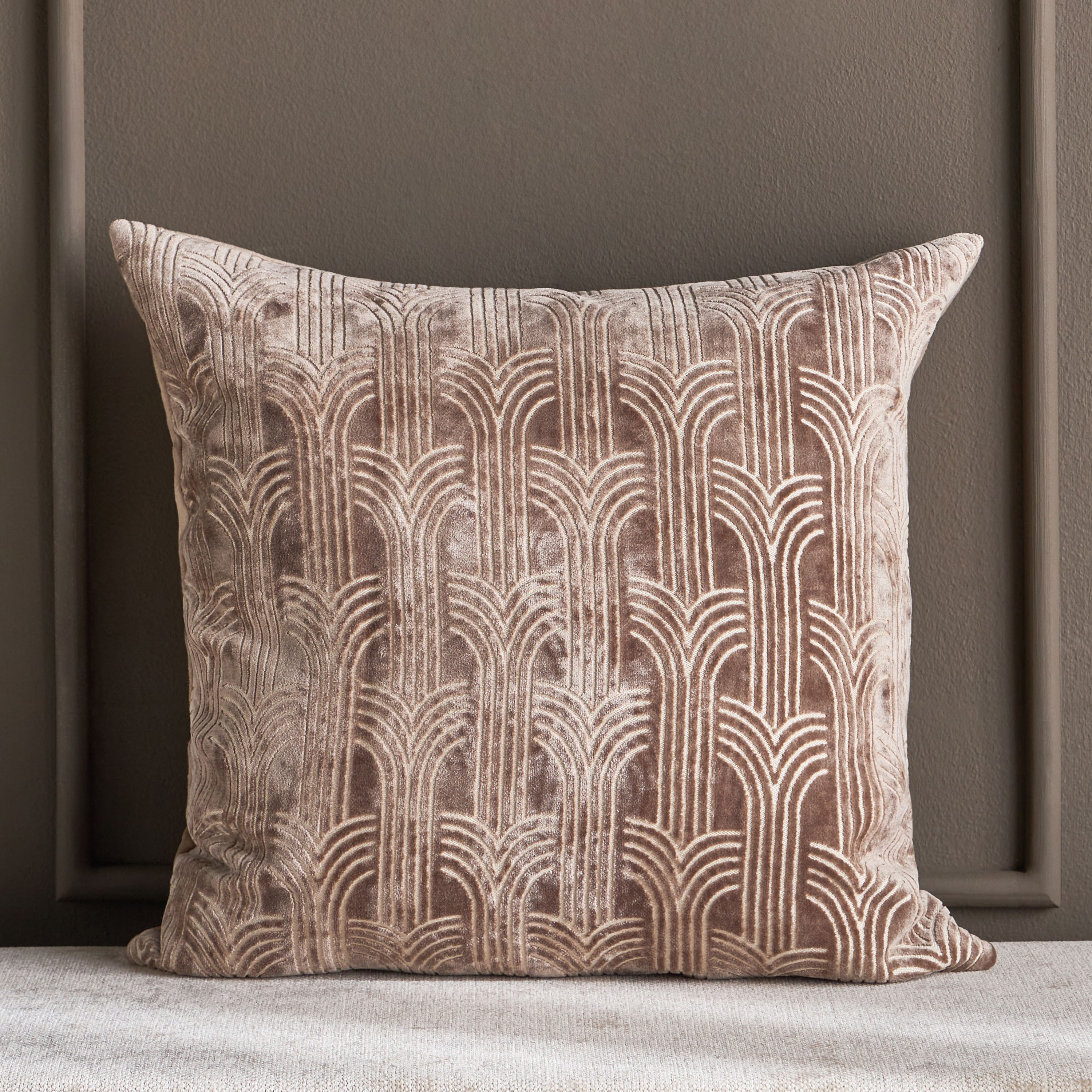 Aqwas Jacquard Filled Cushion - 50x50 cm-household-cushionsandthrows-filledcushions-decorativecushions-image-1