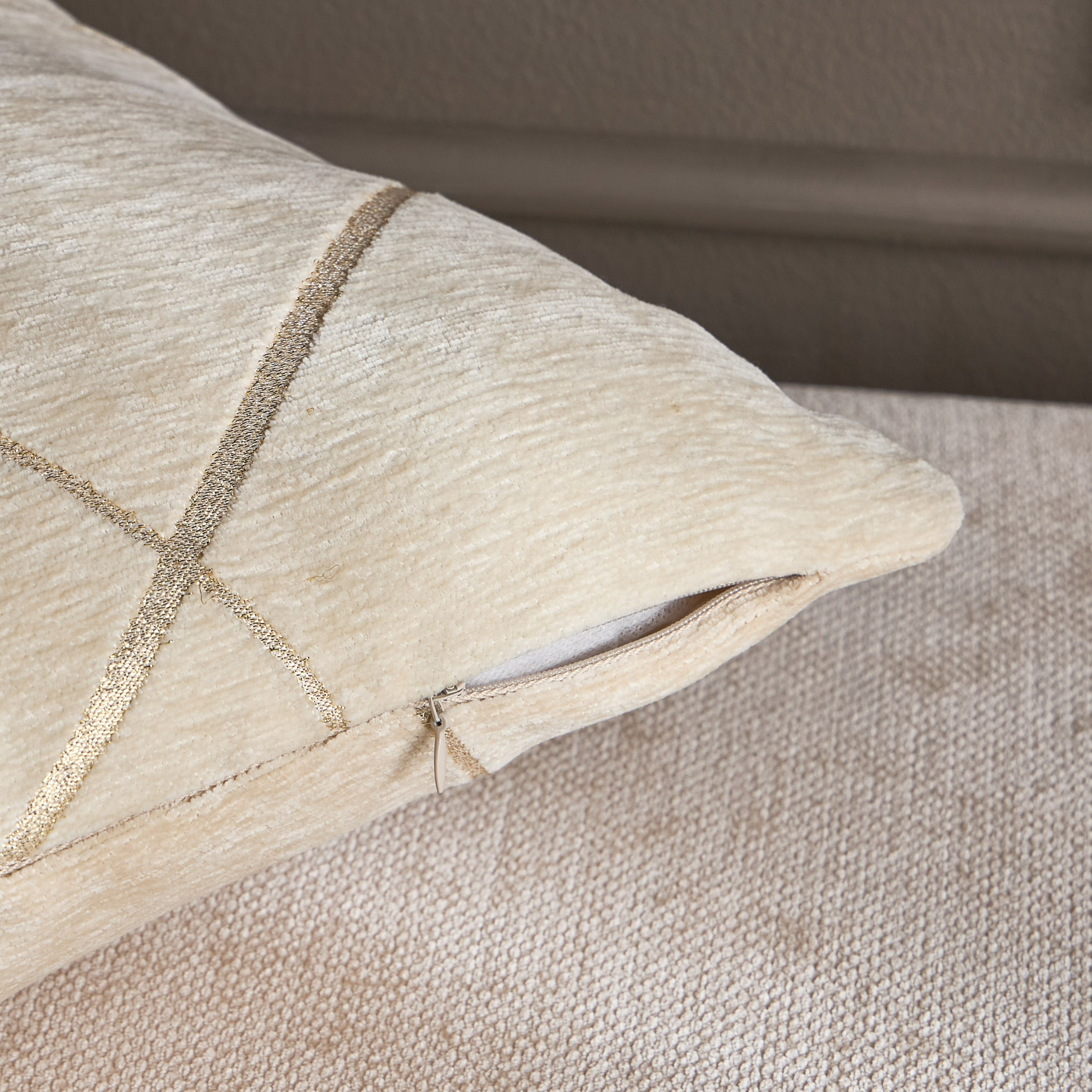 وسادة محشوة جاكار - فانوس لاينز - 50x50 سم-household-cushionsandthrows-filledcushions-decorativecushions-image-7