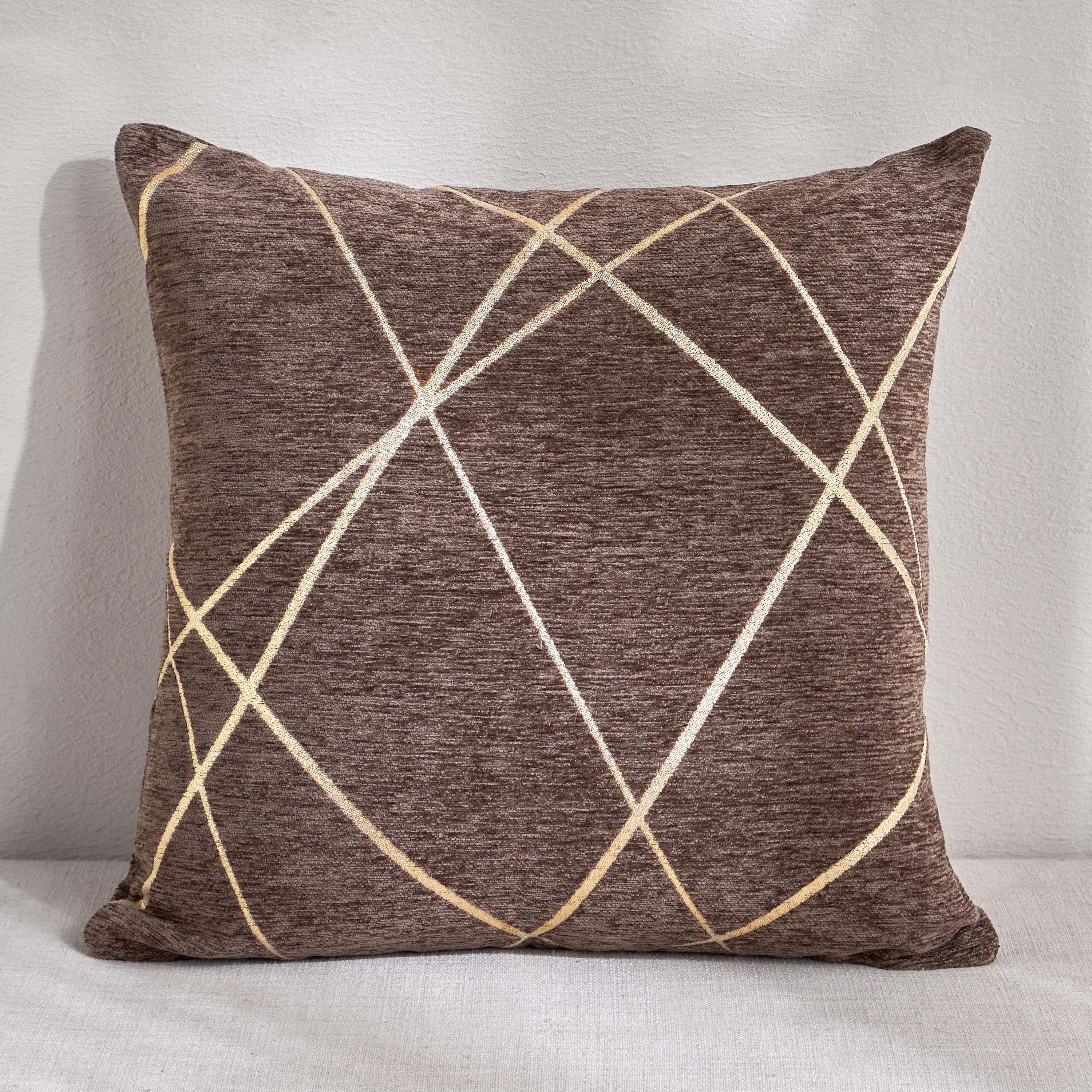 وسادة محشوة جاكار - فانوس لاينز - 50x50 سم-household-cushionsandthrows-filledcushions-decorativecushions-image-1