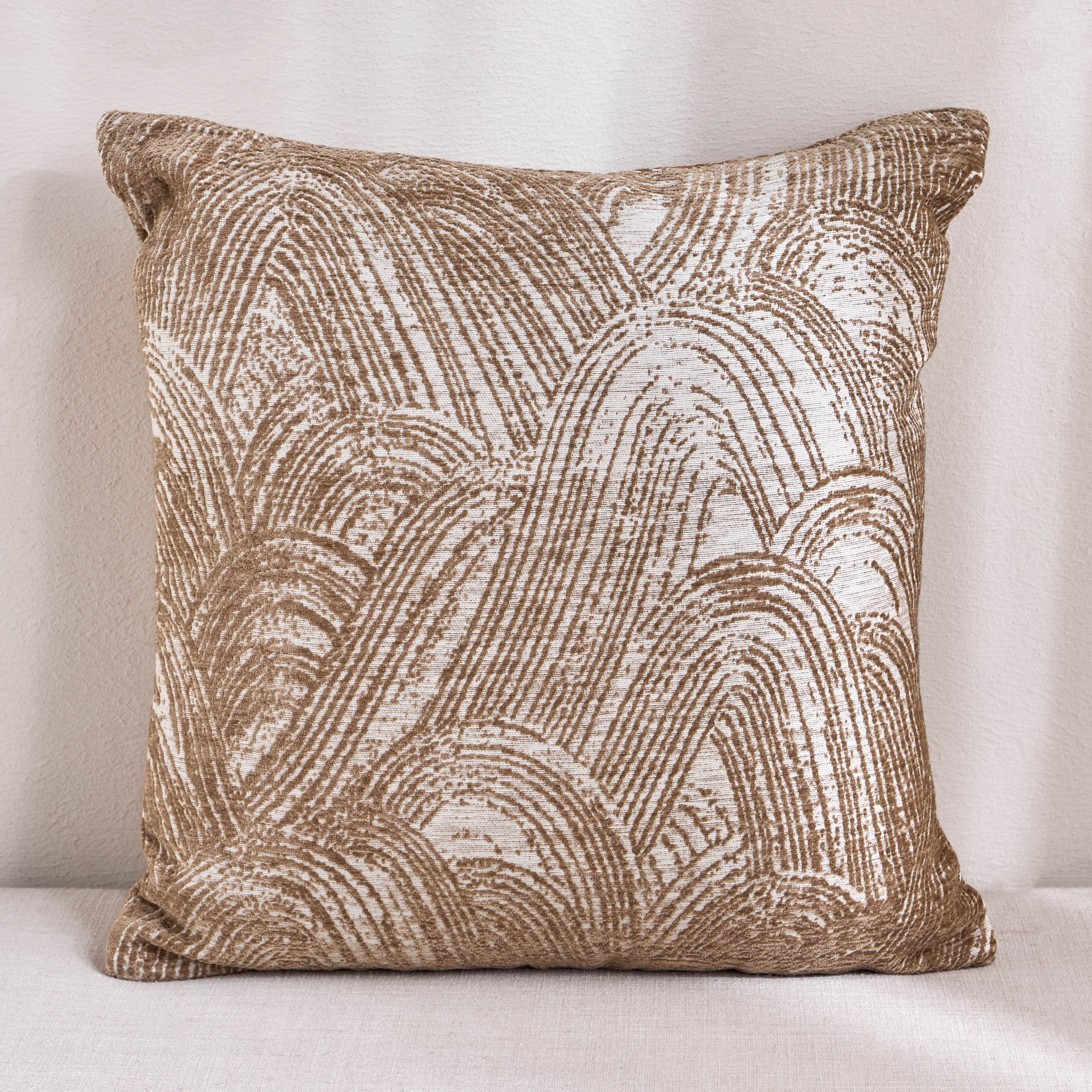Mawjat Jacquard Filled Cushion - 50x50 cm-household-cushionsandthrows-filledcushions-decorativecushions-image-1