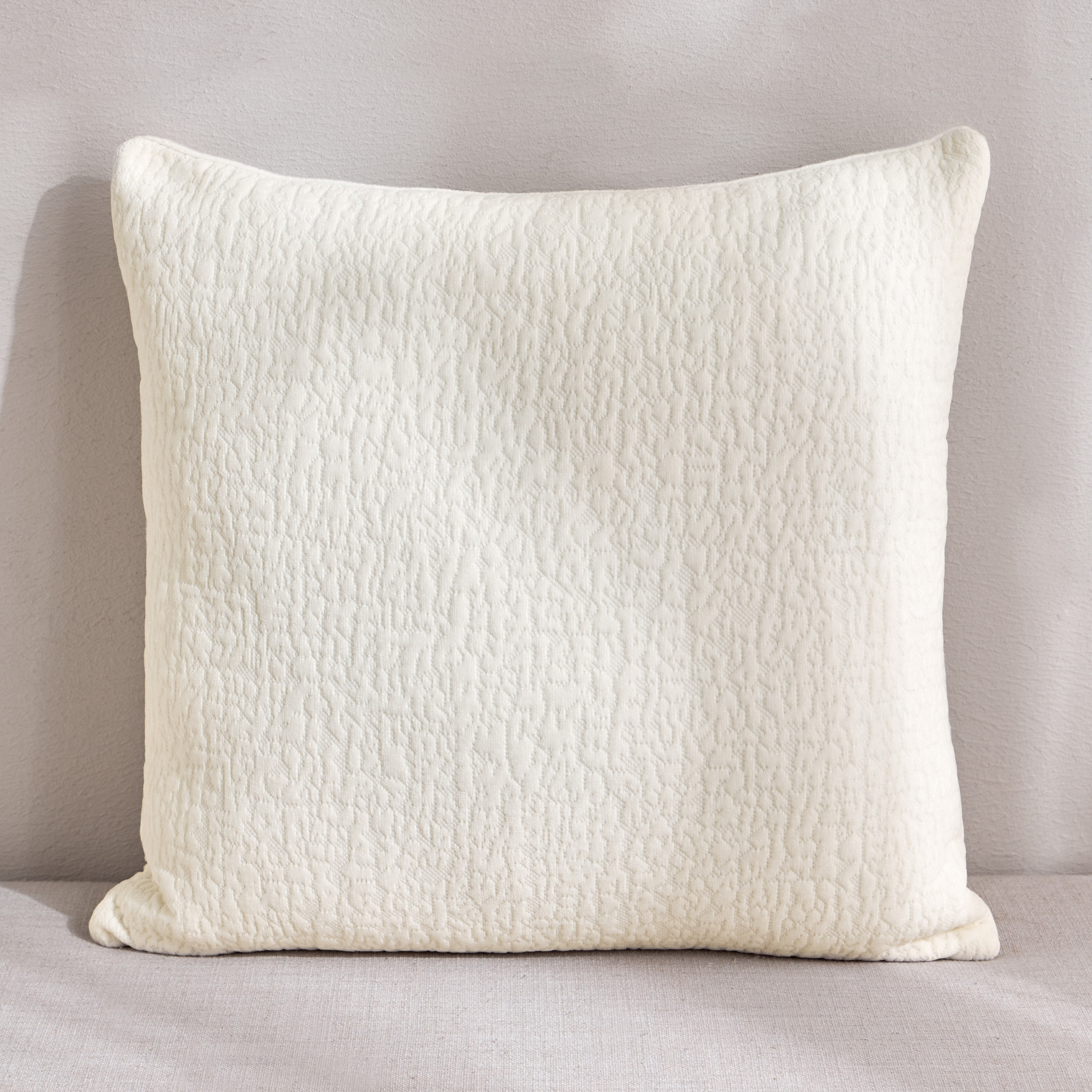 Jibal Abstract Jacquard Filled Cushion - 50x50 cm-household-cushionsandthrows-filledcushions-decorativecushions-image-1