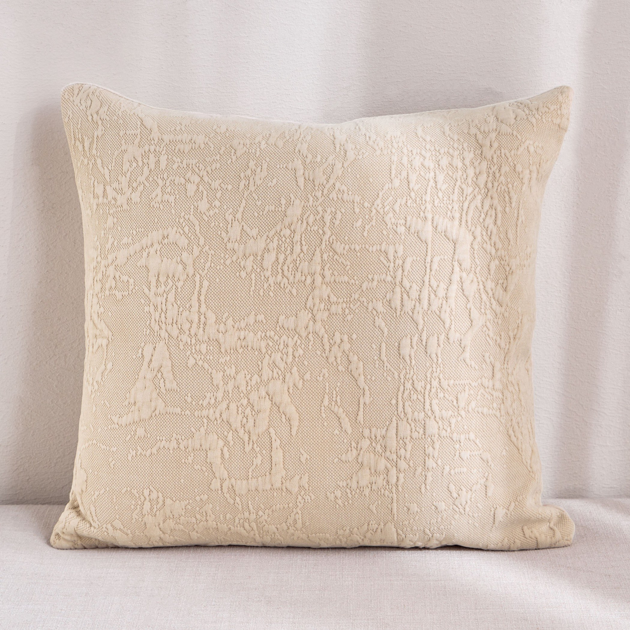 Sakhri Abstract Jacquard Filled Cushion - 50x50 cm-household-cushionsandthrows-filledcushions-decorativecushions-image-10