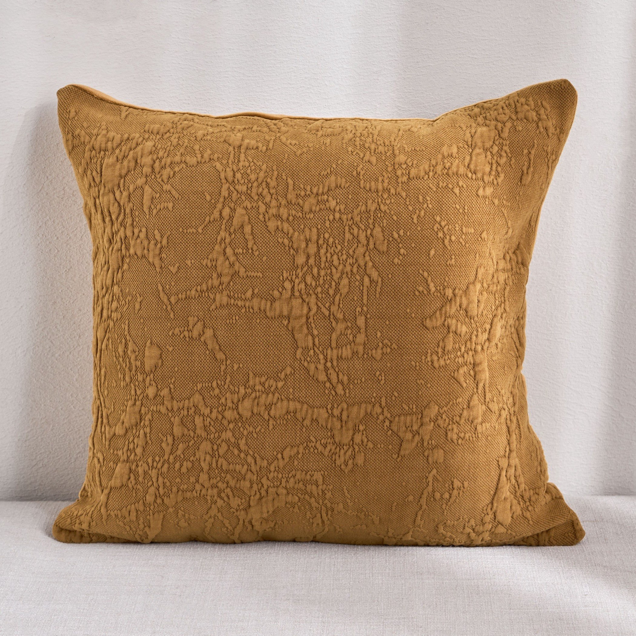 Sakhri Abstract Jacquard Filled Cushion - 50x50 cm-household-cushionsandthrows-filledcushions-decorativecushions-image-1