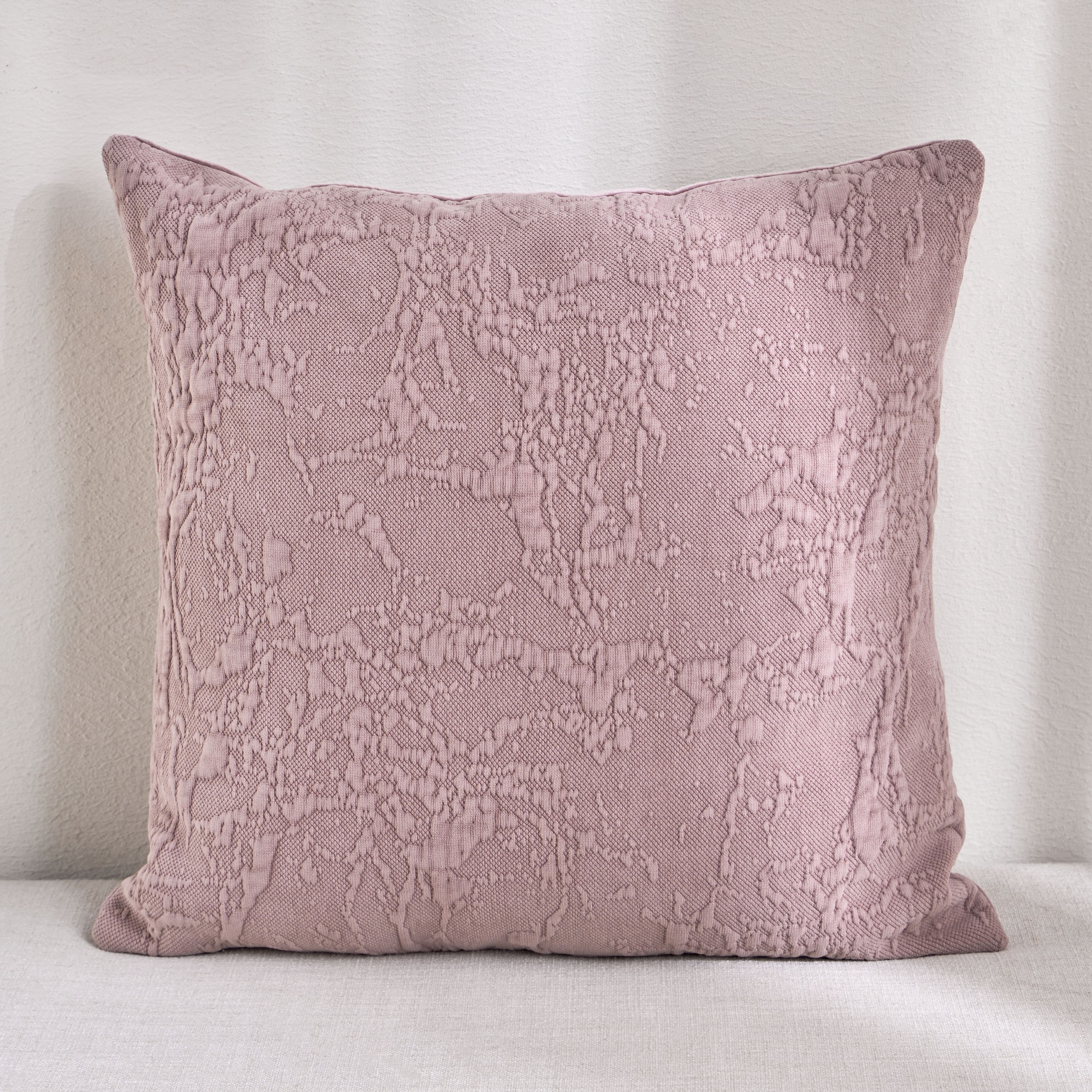 Sakhri Abstract Jacquard Cushion Cover - 50x50 cm-household-cushionsandthrows-cushioncovers-image-1