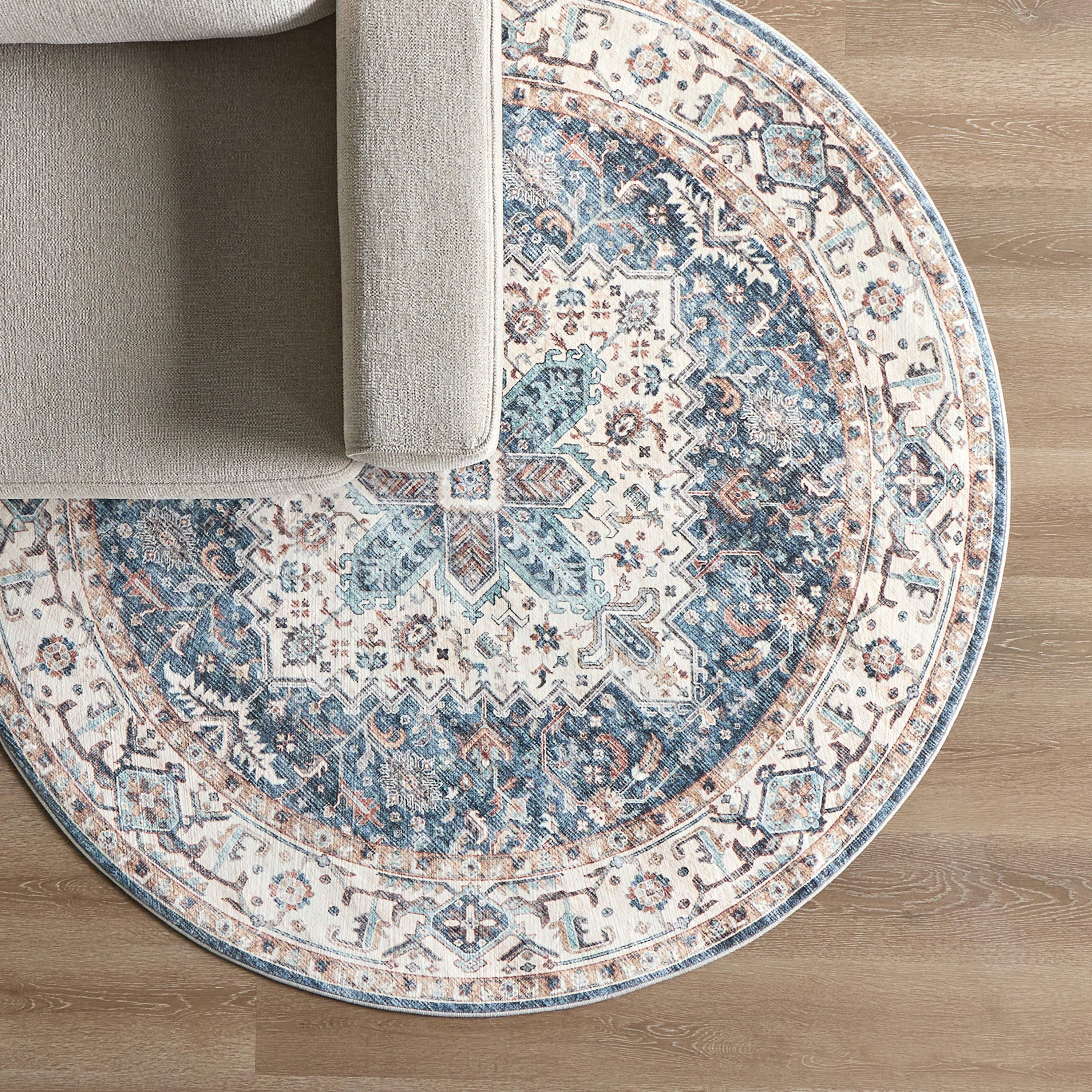 سجادة بطبعات - ديلارا - 150 سم-household-rugsandcarpets-rugs-image-1