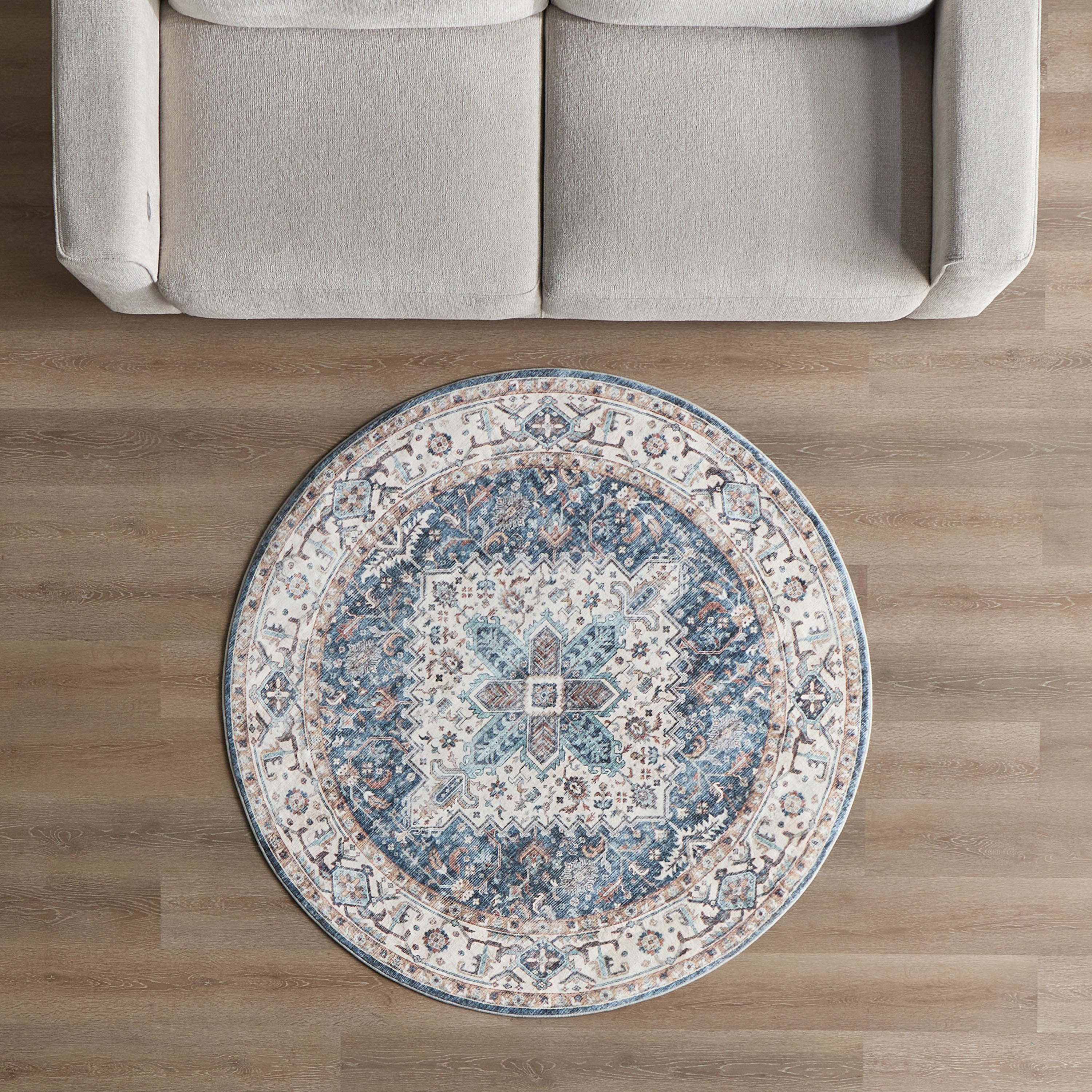 سجادة بطبعات - ديلارا - 150 سم-household-rugsandcarpets-rugs-image-2