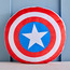 Captain America Filled Cushion - 45 cm-kids-beddingandwindows-bedding-filledcushionsandcovers-image-1