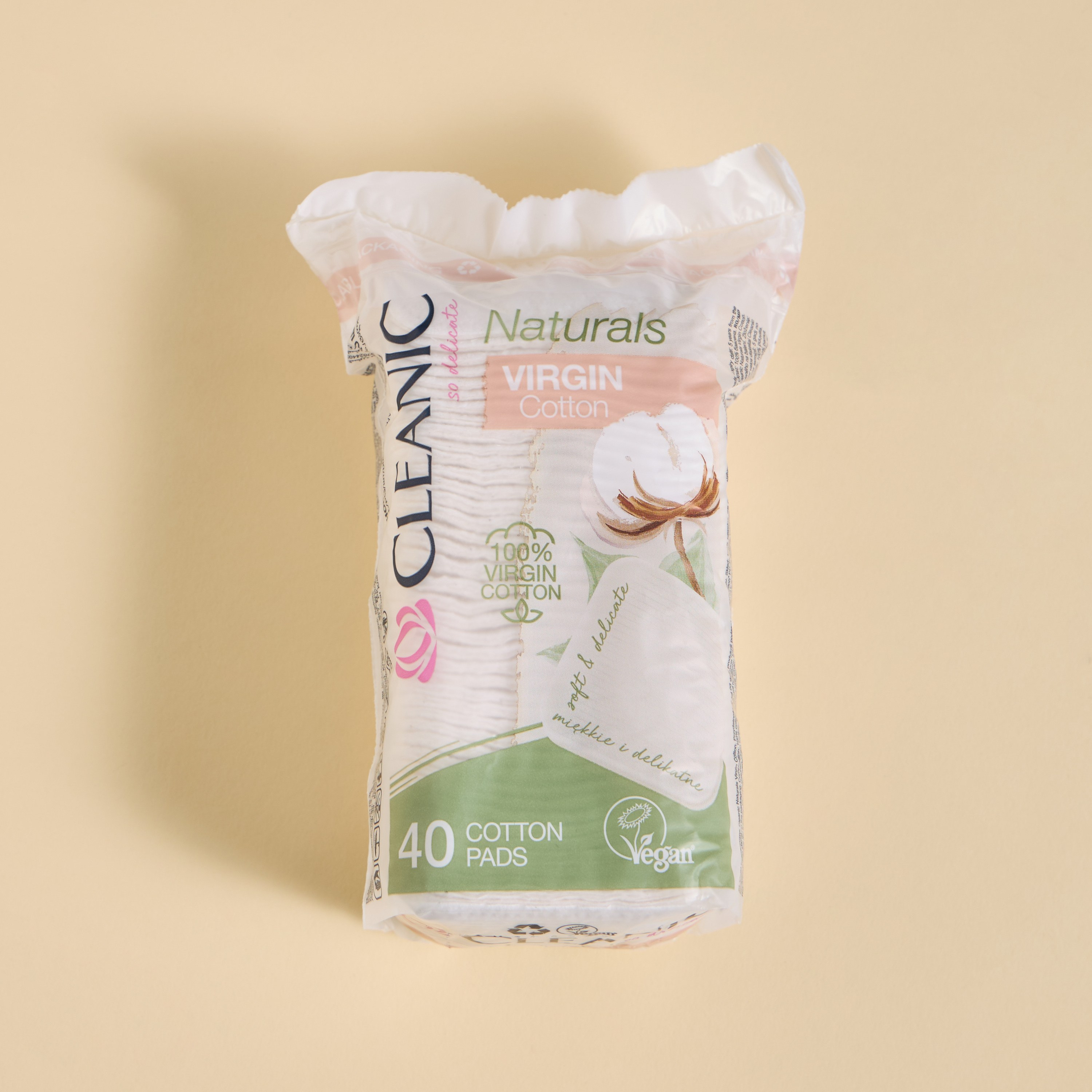وسادات قطن طبيعية 40 قطعة - كلينيك-household-generalaccessories-hygieneessentials-image-3