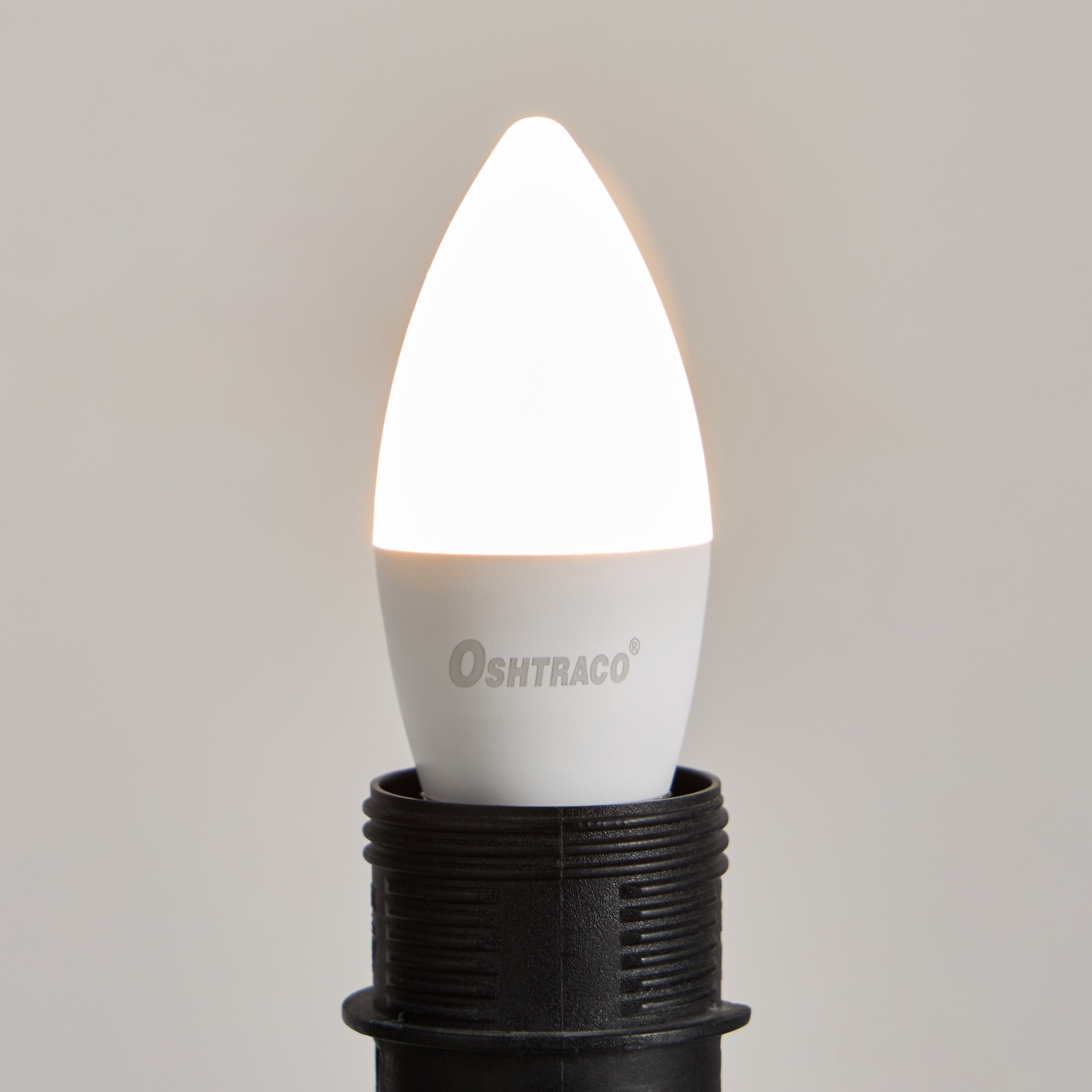 Oshtraco LED Candle Bulb - E27 4 W 360 Lumen Warm White Light-household-lighting-bulbsandbatteries-bulbs-image-3