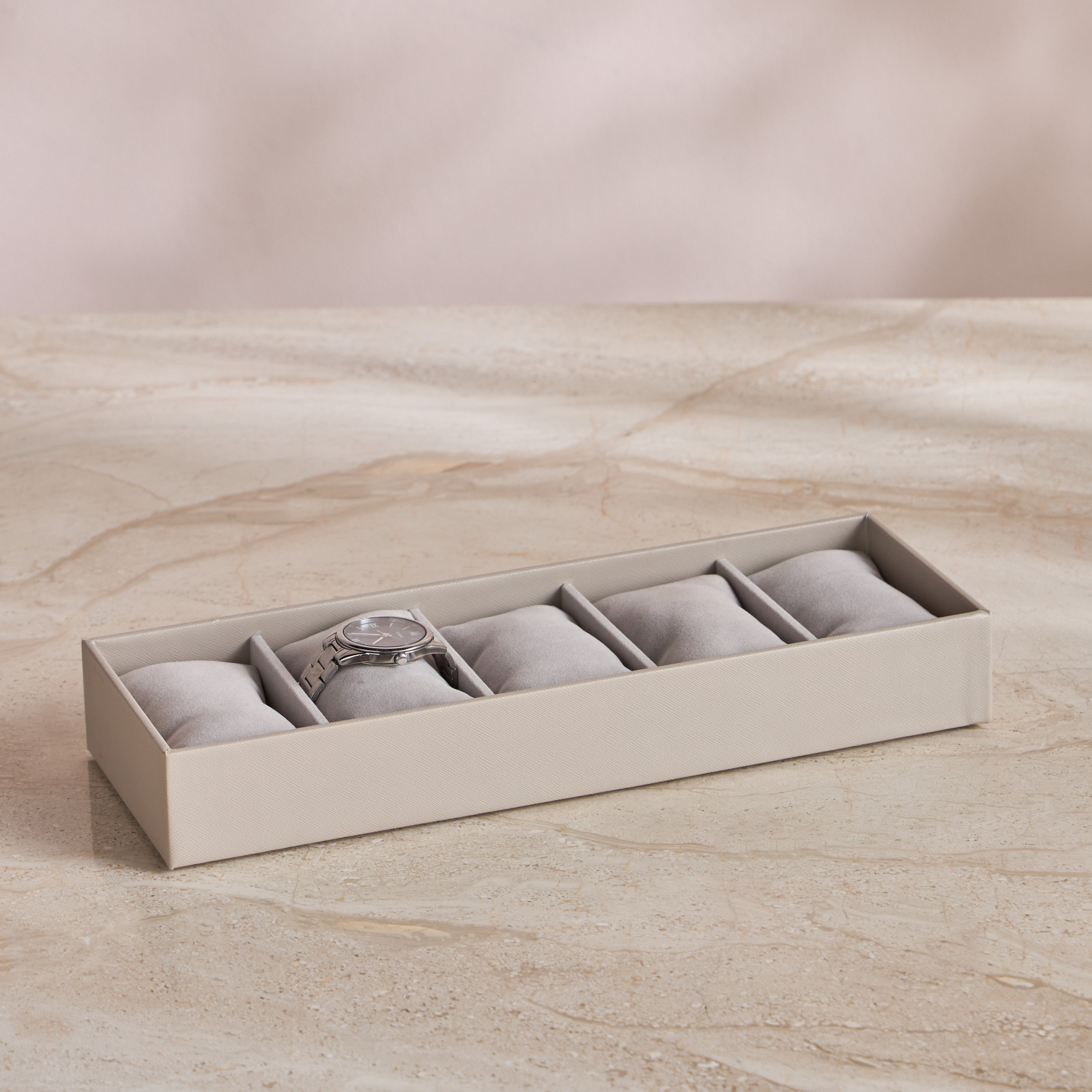 Natalia 5-Compartment Watch Tray-household-storage-jewelleryorganizing-jewellerytrays-image-1