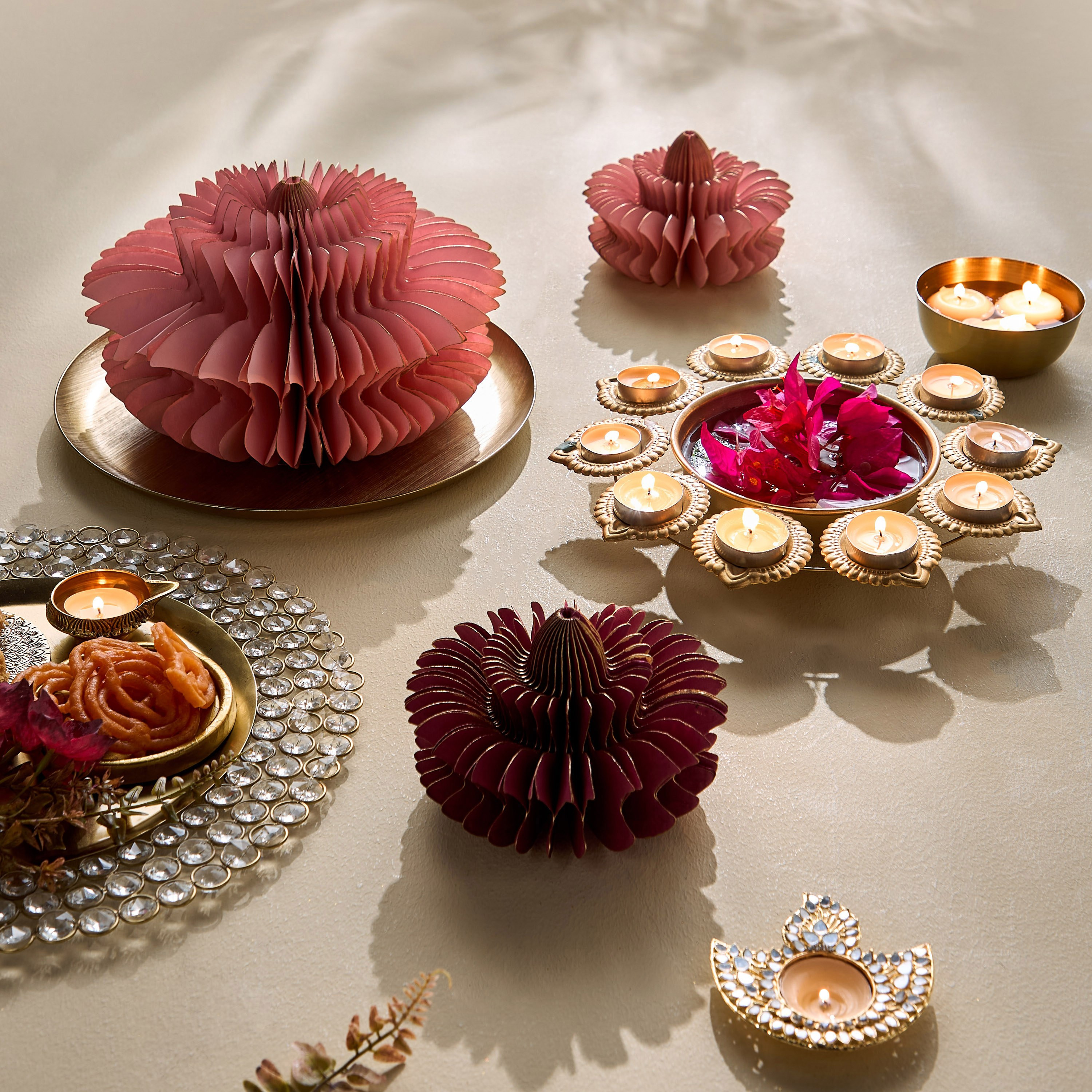 Kamil Lotus Honeycomb Decor-household-generalaccessories-stationery-image-3