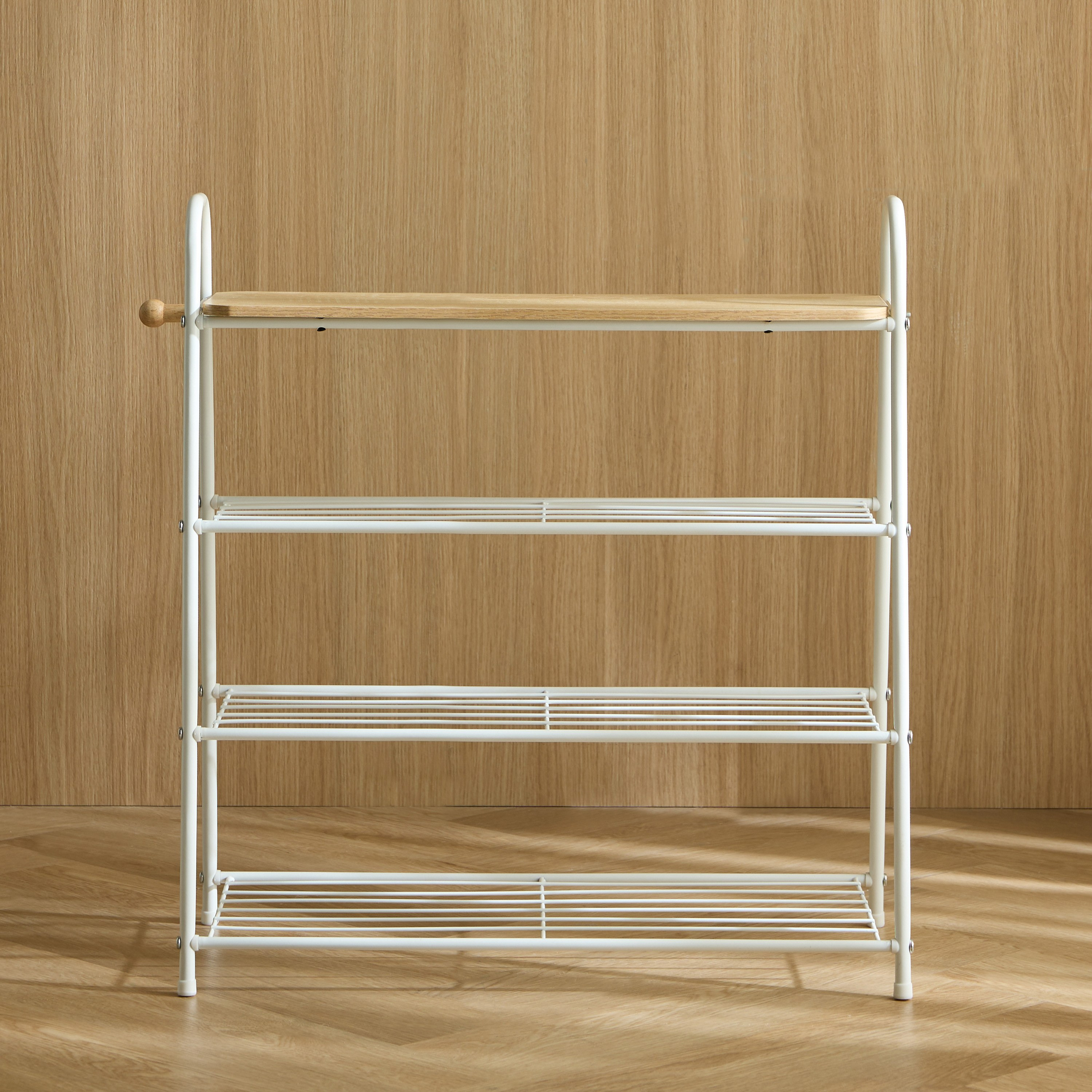 Brenda 4-Tier Shoe Rack - 28x69 cm-household-storage-storagesolutions-shoeracksandstorage-image-2
