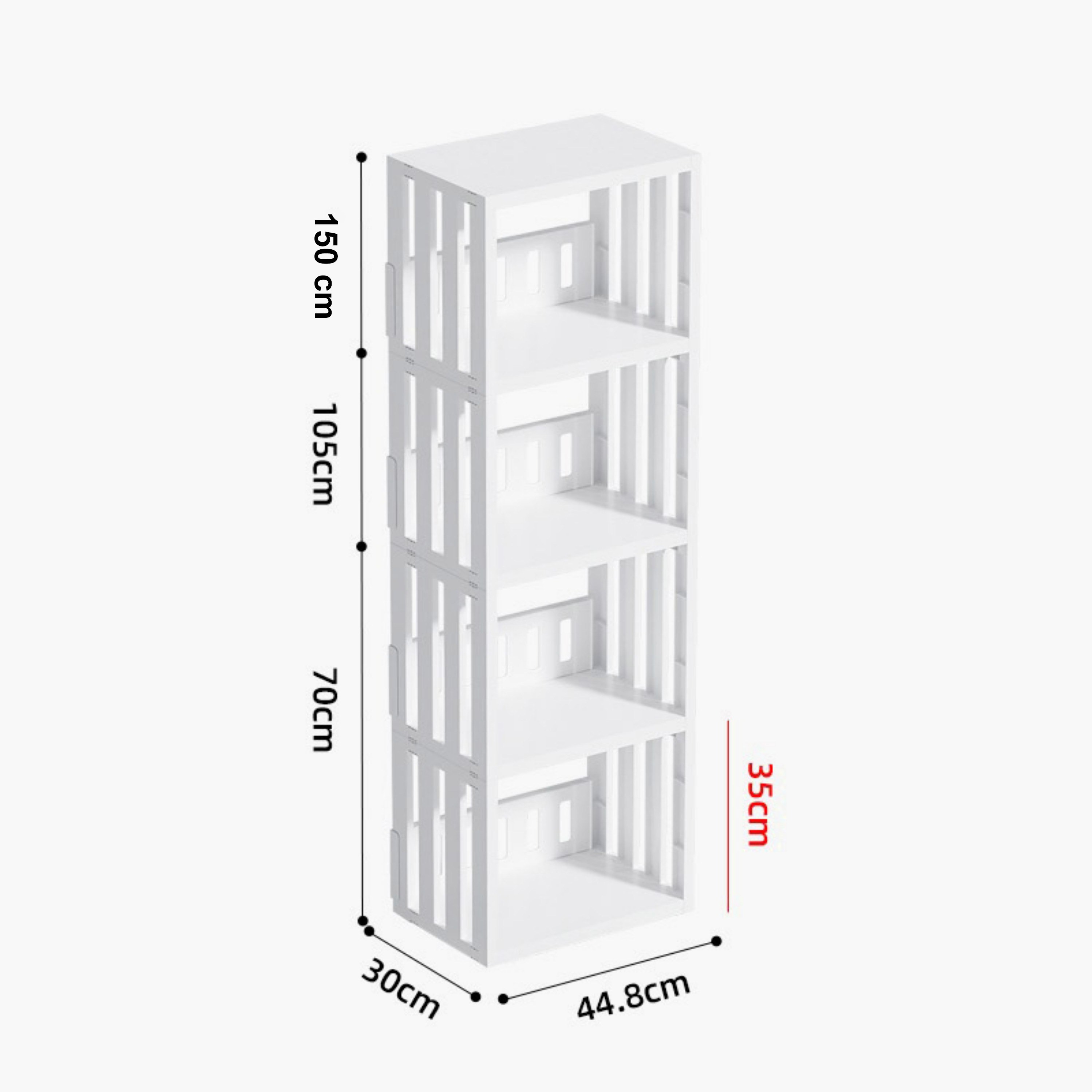 Palma 5-Tier Storage Rack-household-storage-storagesolutions-drawercabinets-image-3