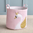 سلة تخزين كانفاس بتطريز بجعة - كاريسا-babyandkids-bathandstorage-storage-binsandbaskets-image-4