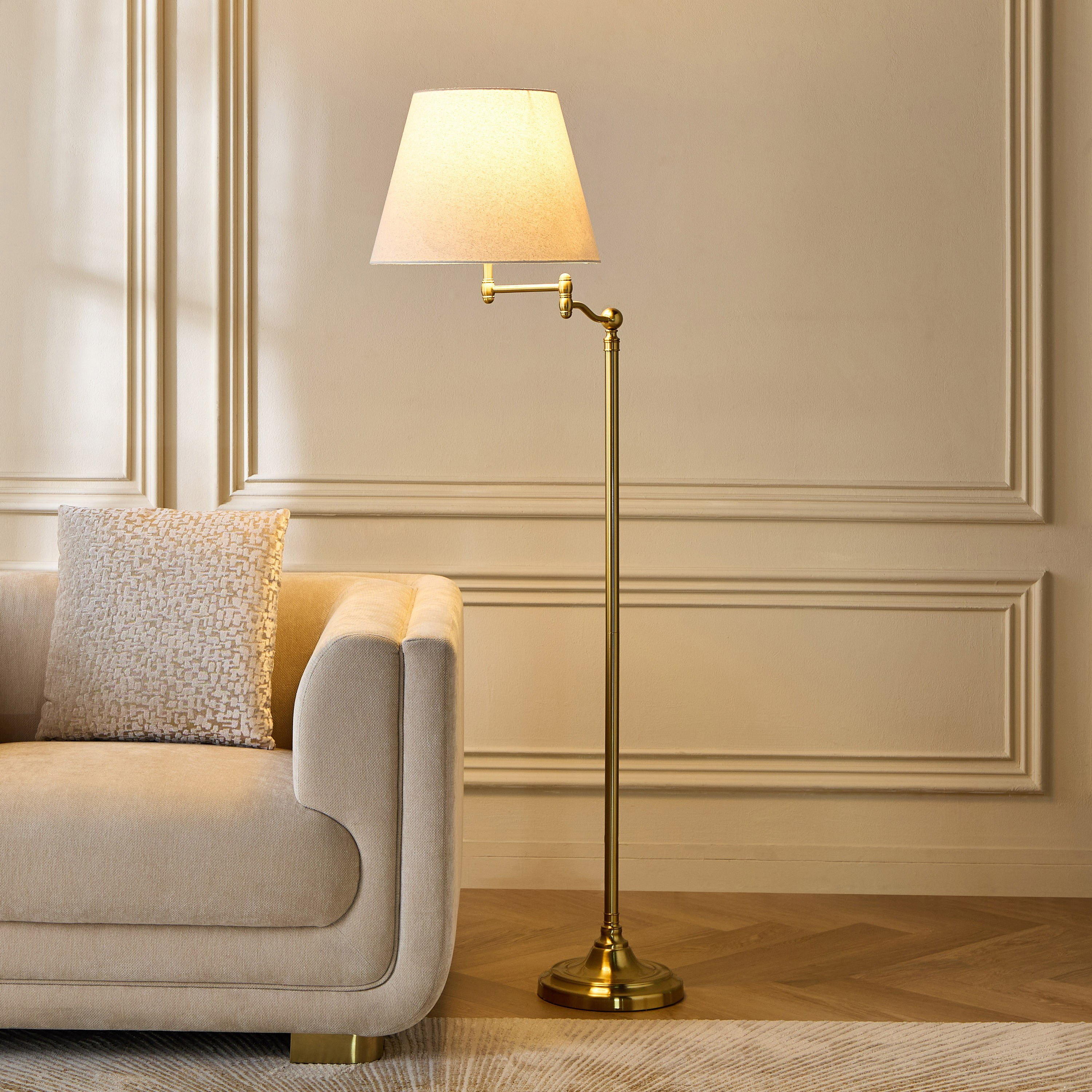 مصباح أرضية معدن - سابل - 162 سم-household-lighting-floorlamps-image-2
