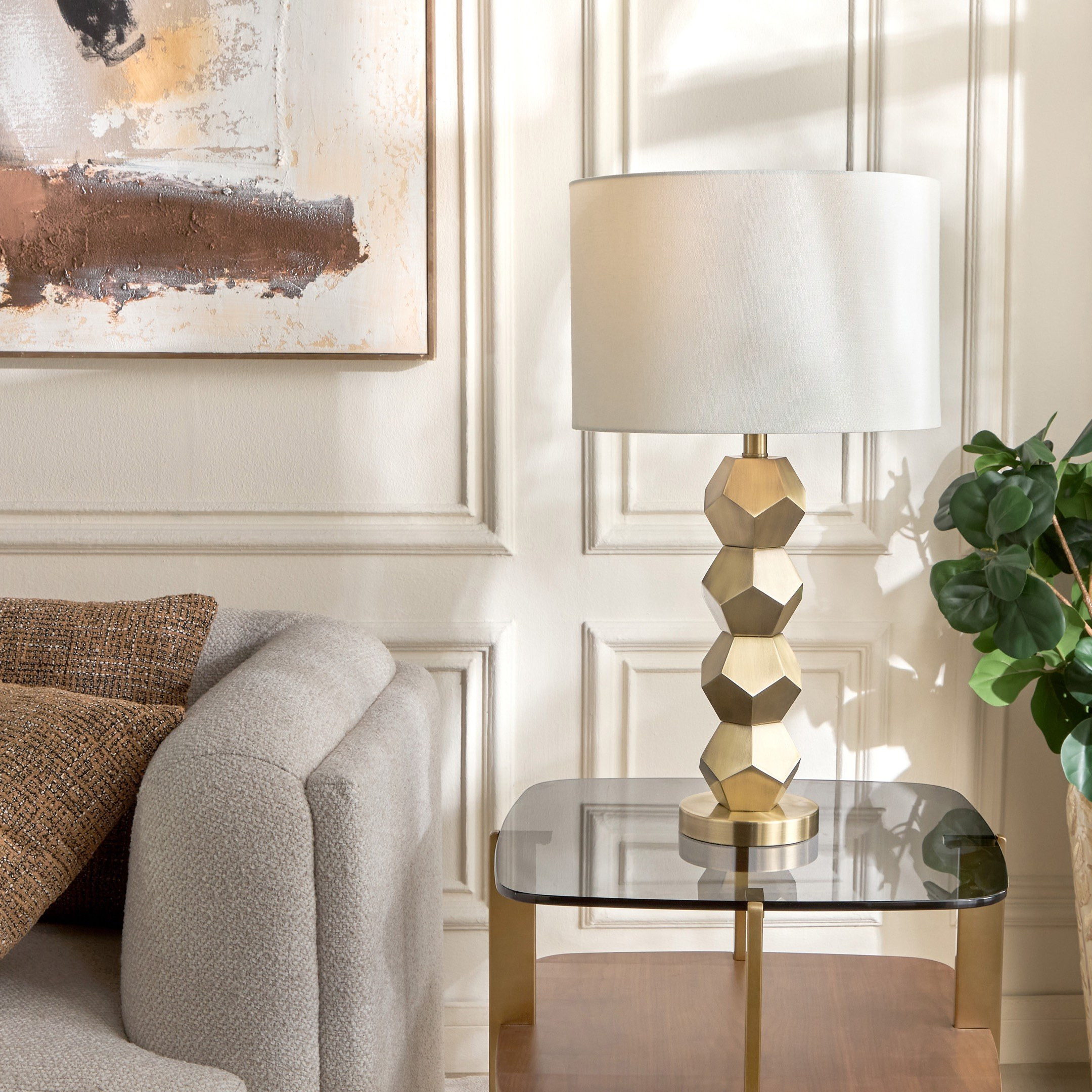 مصباح طاولة معدن - سوريل - 70 سم-household-lighting-tableanddesklamps-image-5