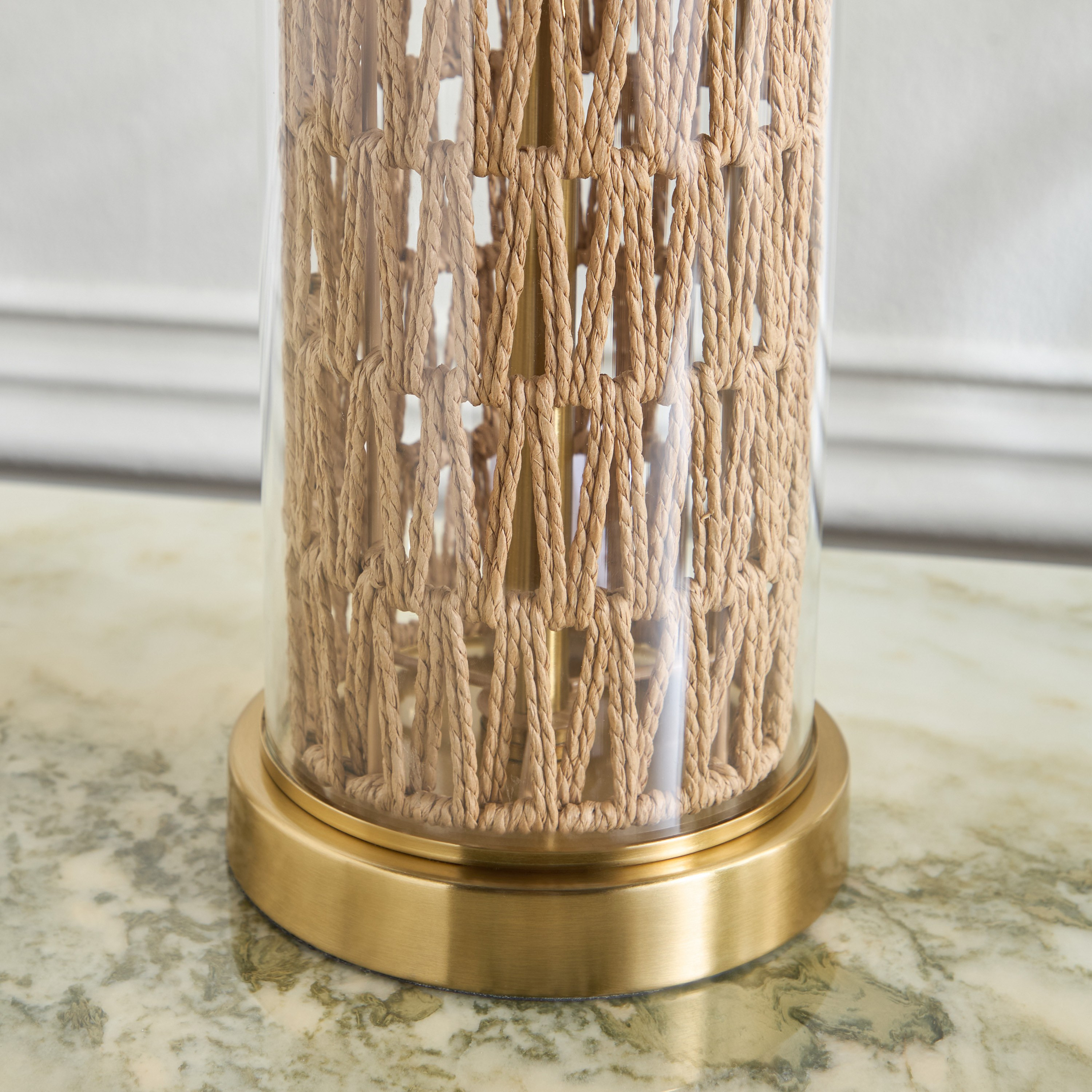 Thalor Glass Table Lamp - 80 cm-household-lighting-tableanddesklamps-image-4