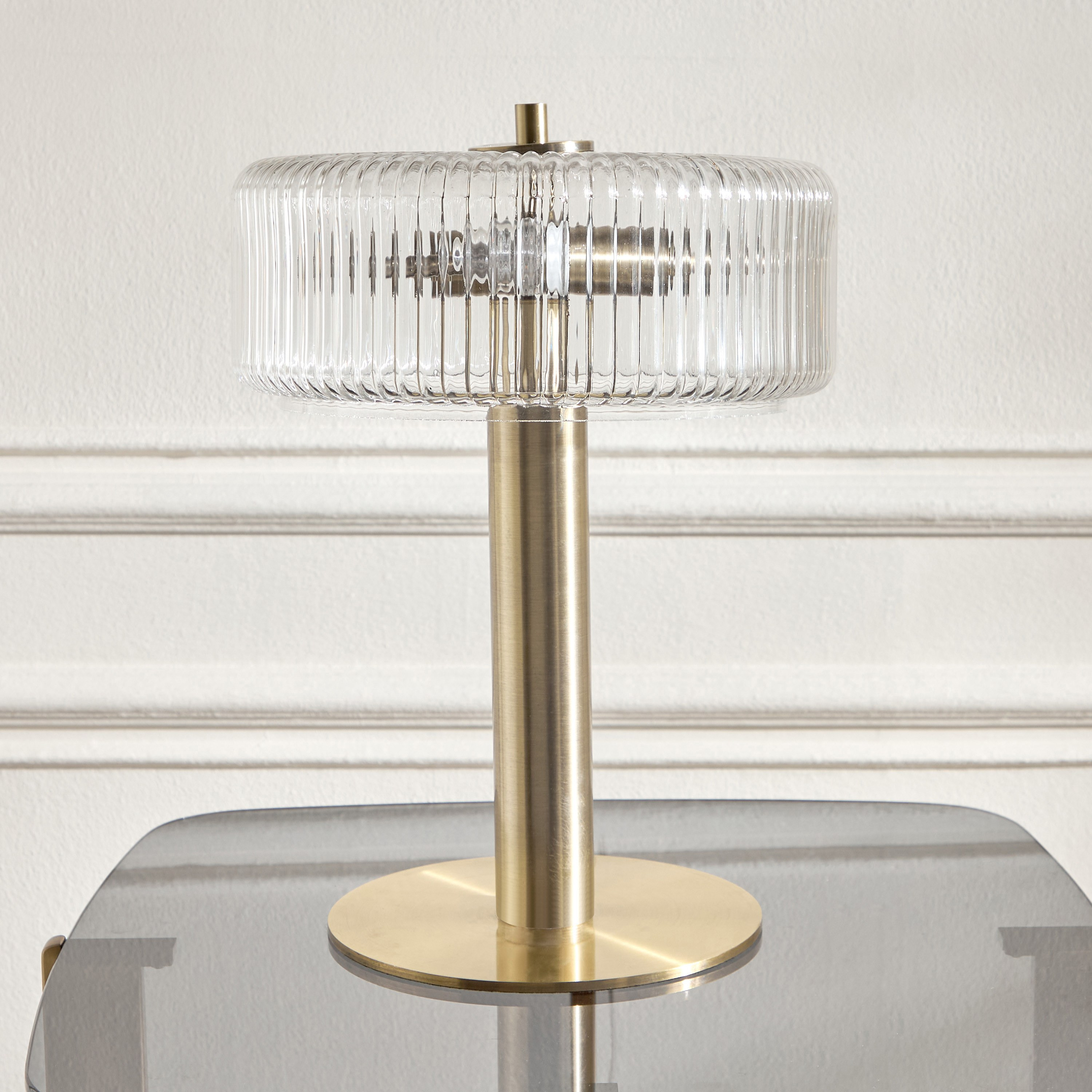 Shai Light Glass Table Lamp - 39 cm-household-lighting-tableanddesklamps-image-1