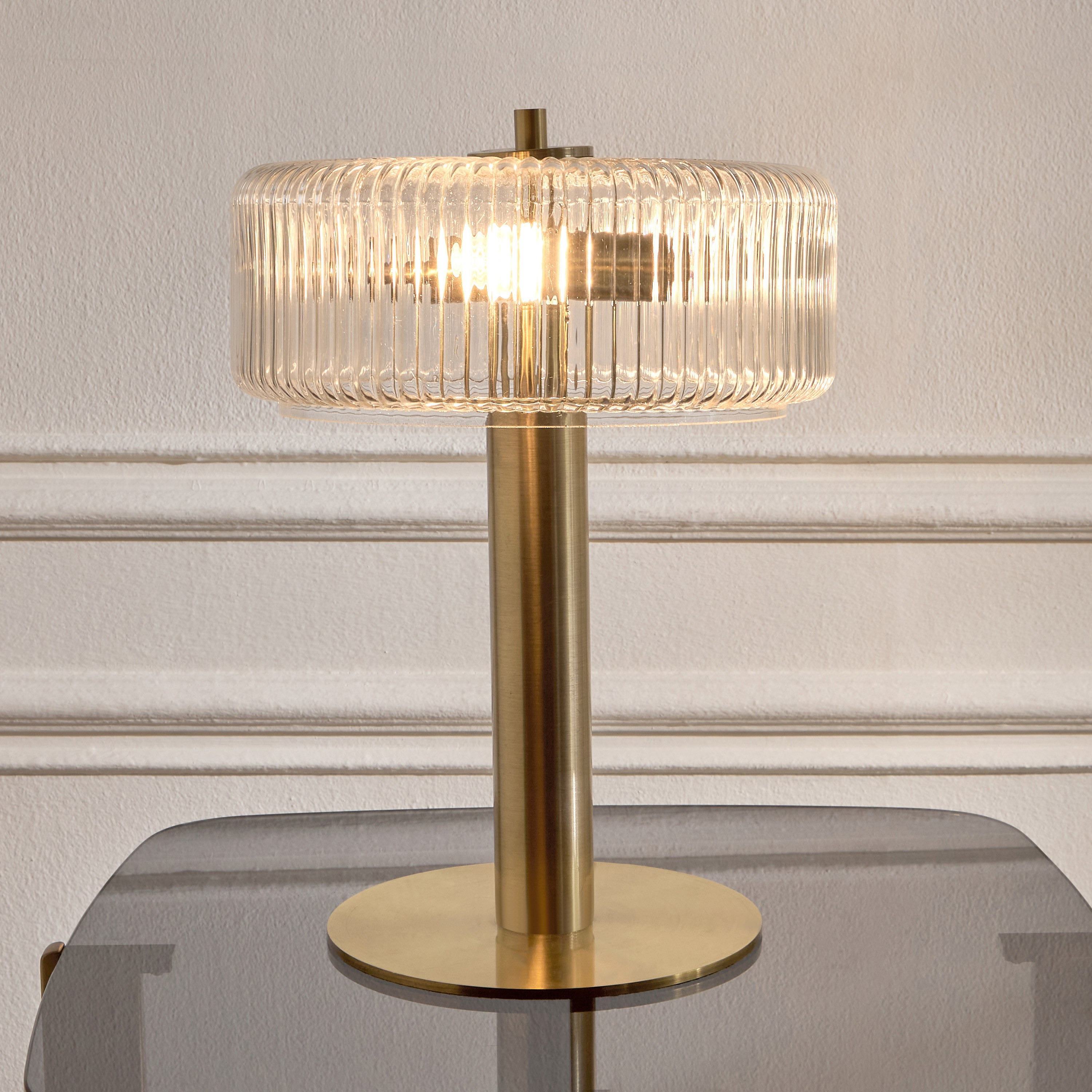 Shai Light Glass Table Lamp - 39 cm-household-lighting-tableanddesklamps-image-2