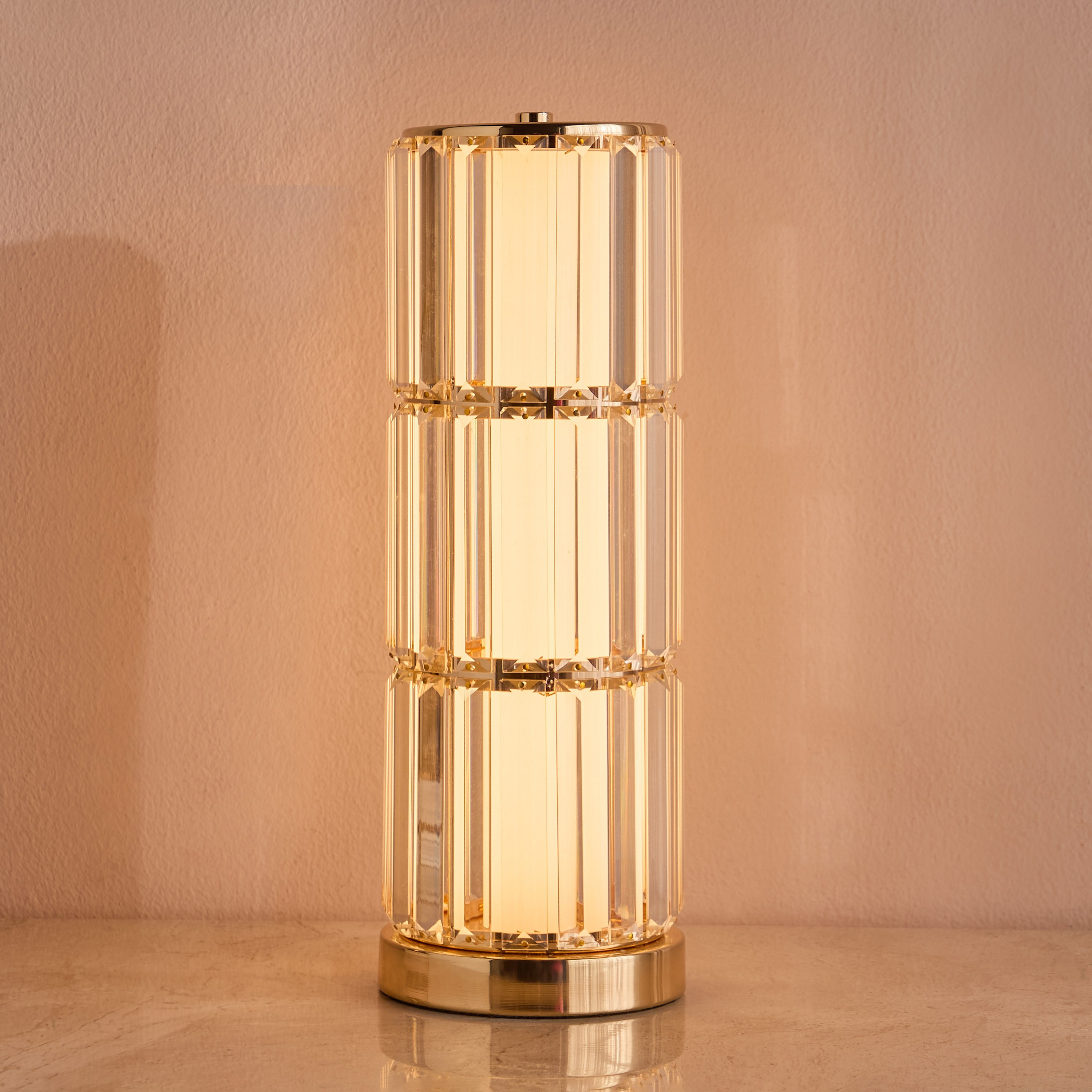 Igai LED Crystal Table Lamp - 38 cm-household-lighting-tableanddesklamps-image-2