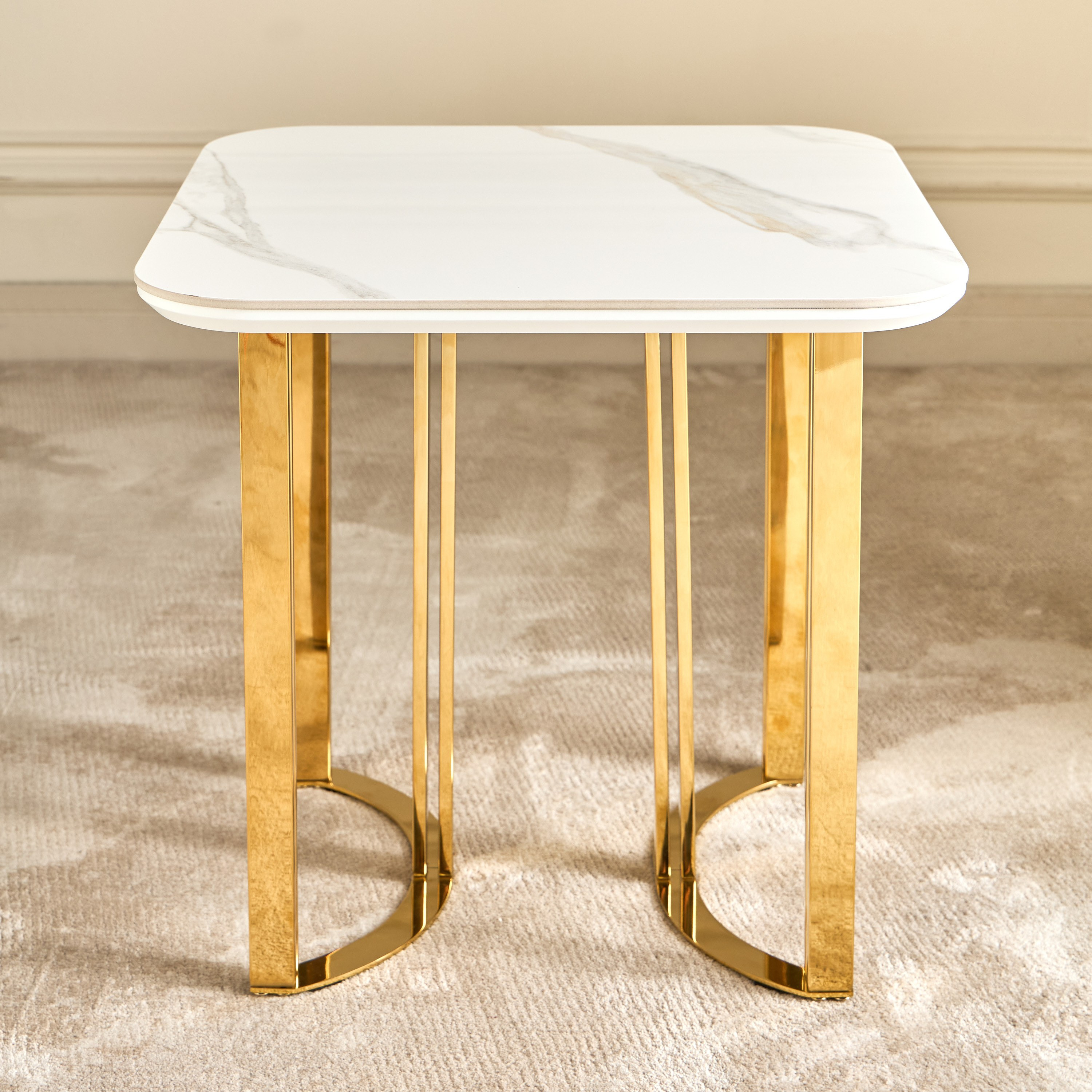 طاولة جانبية بسطح من الحجر الملبد - كنزي-furniture-livingroom-sideandendtables-image-2