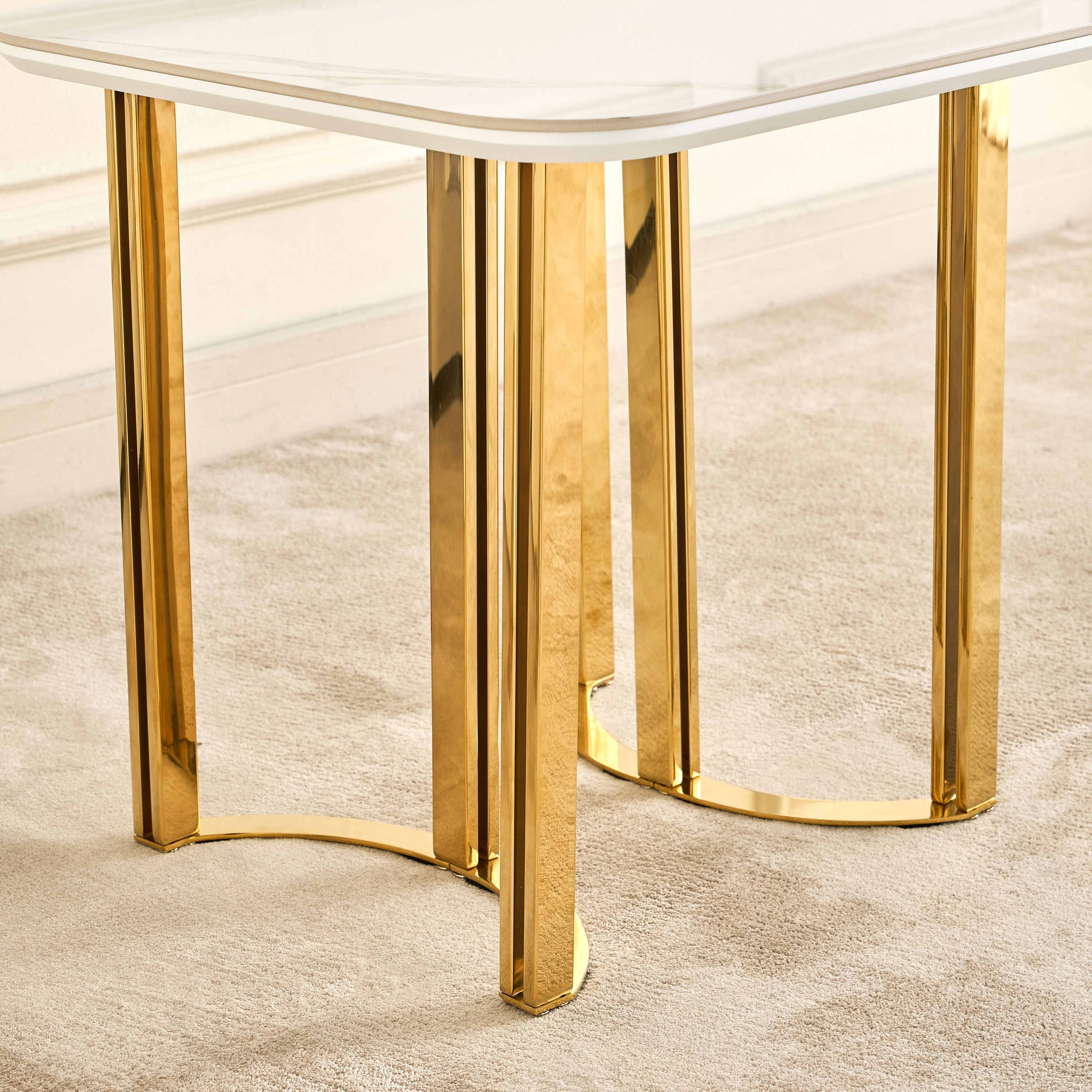 طاولة جانبية بسطح من الحجر الملبد - كنزي-furniture-livingroom-sideandendtables-image-3