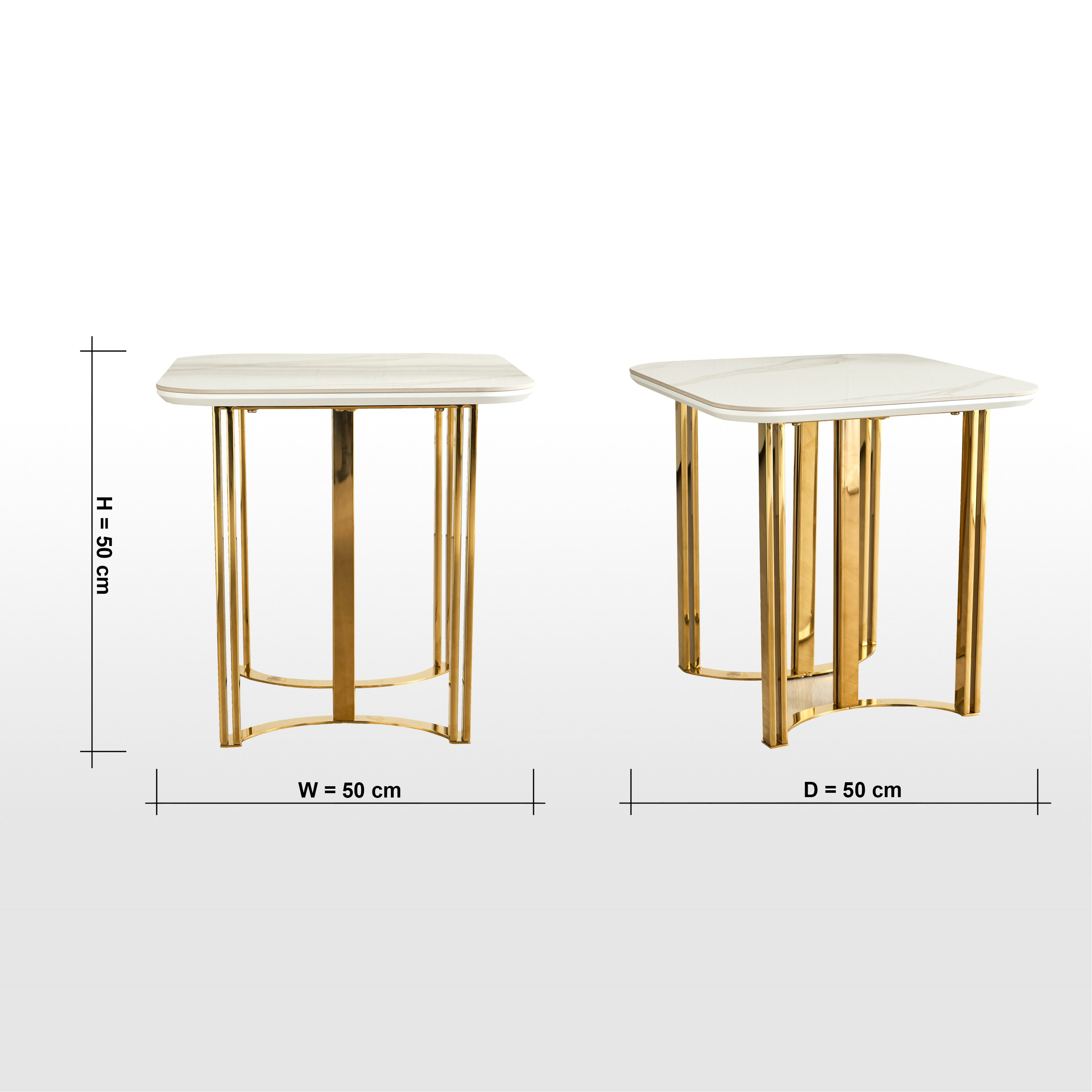 طاولة جانبية بسطح من الحجر الملبد - كنزي-furniture-livingroom-sideandendtables-image-6