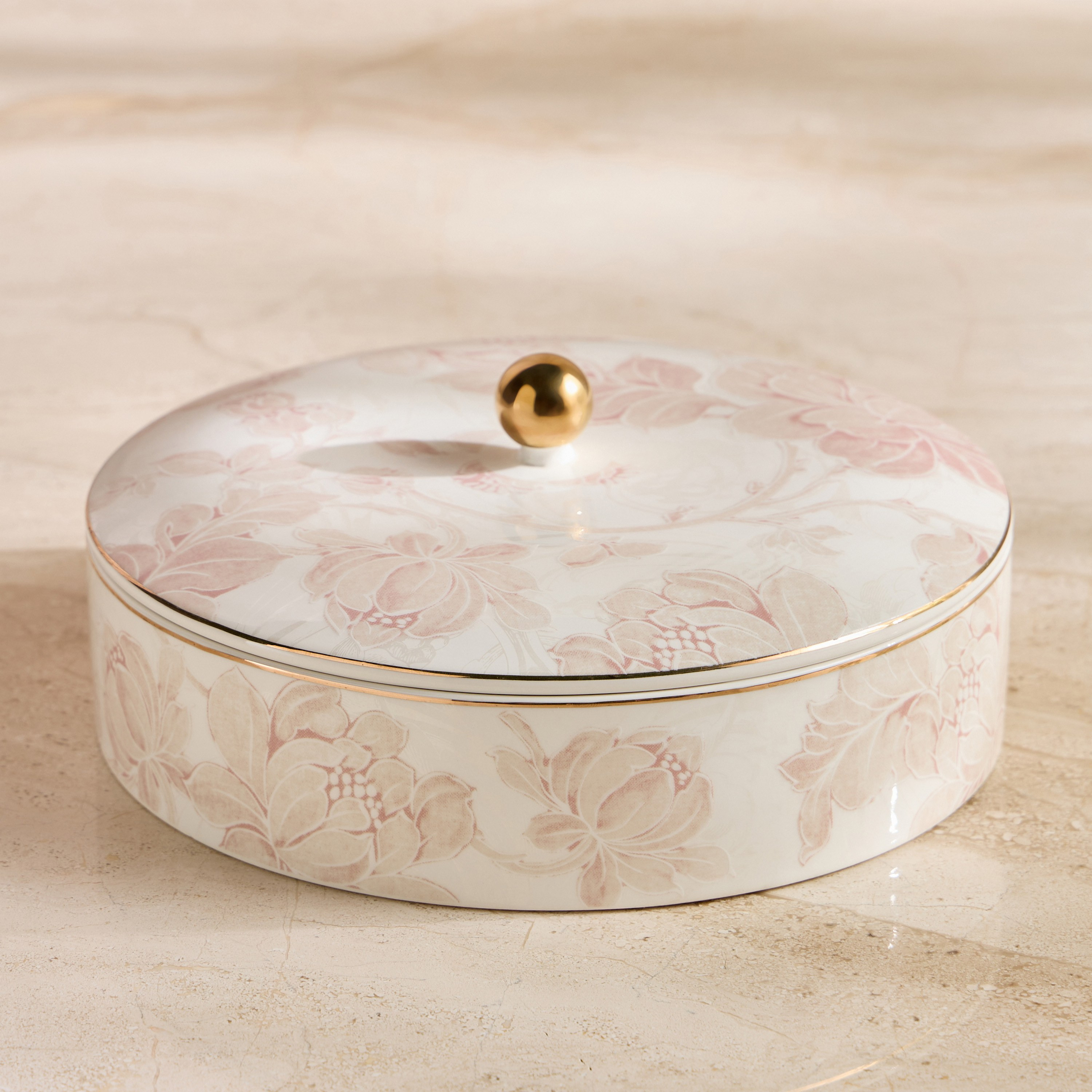 Raqiya Porcelain Serving Dish - 25 cm-household-dining-dinnerware-plates-image-1
