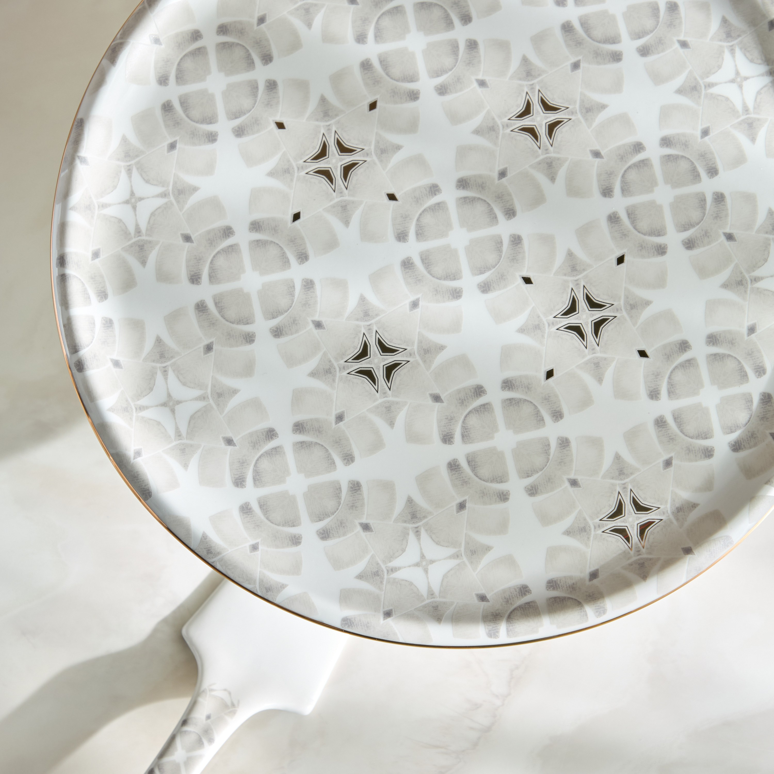 Nur Domed Cake Stand with Server - 32 cm-household-giftingaccessories-giftings-image-3