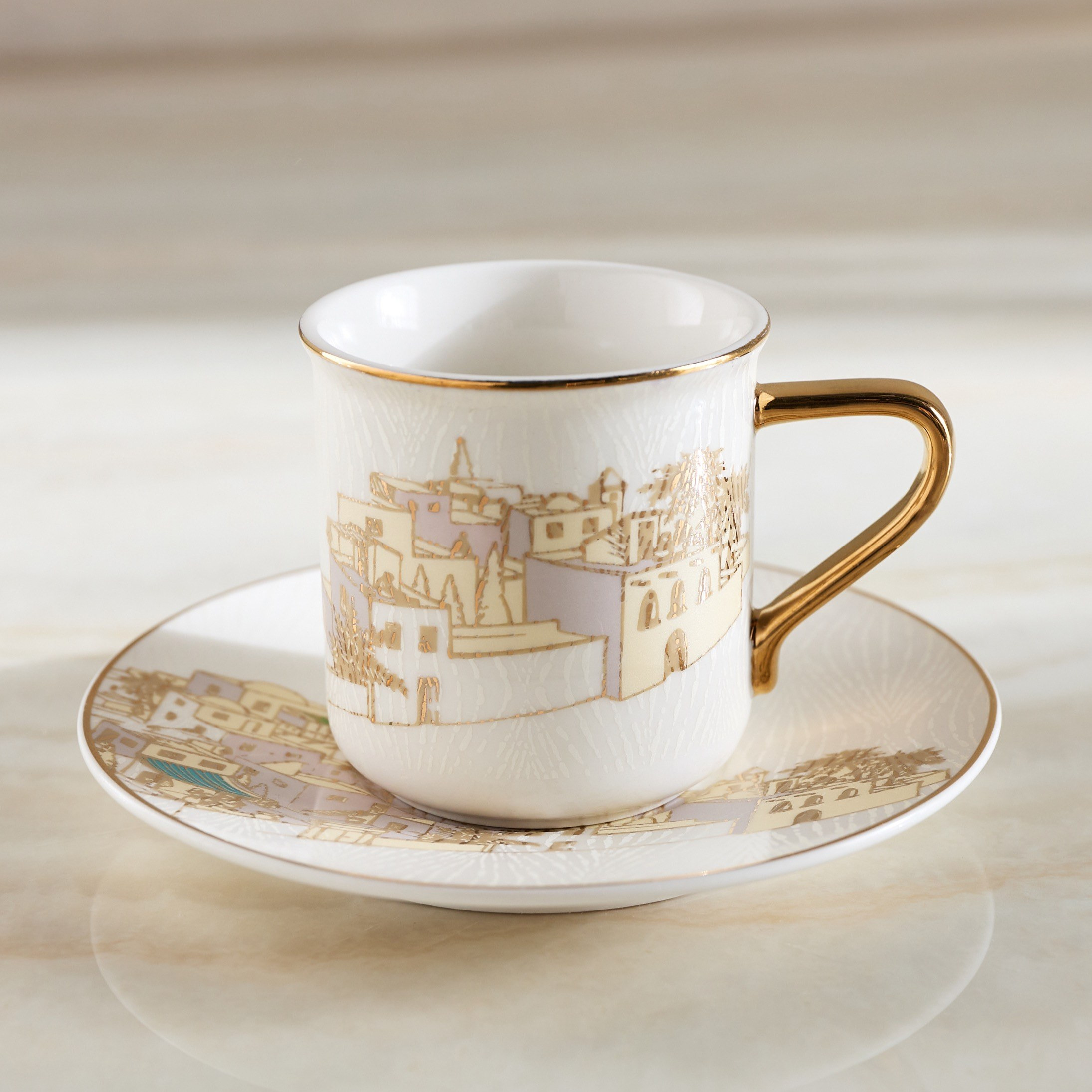 Wadi 12-Piece Porcelain Cup and Saucer Set - 200 ml, Serves 6-household-giftingaccessories-giftings-image-2