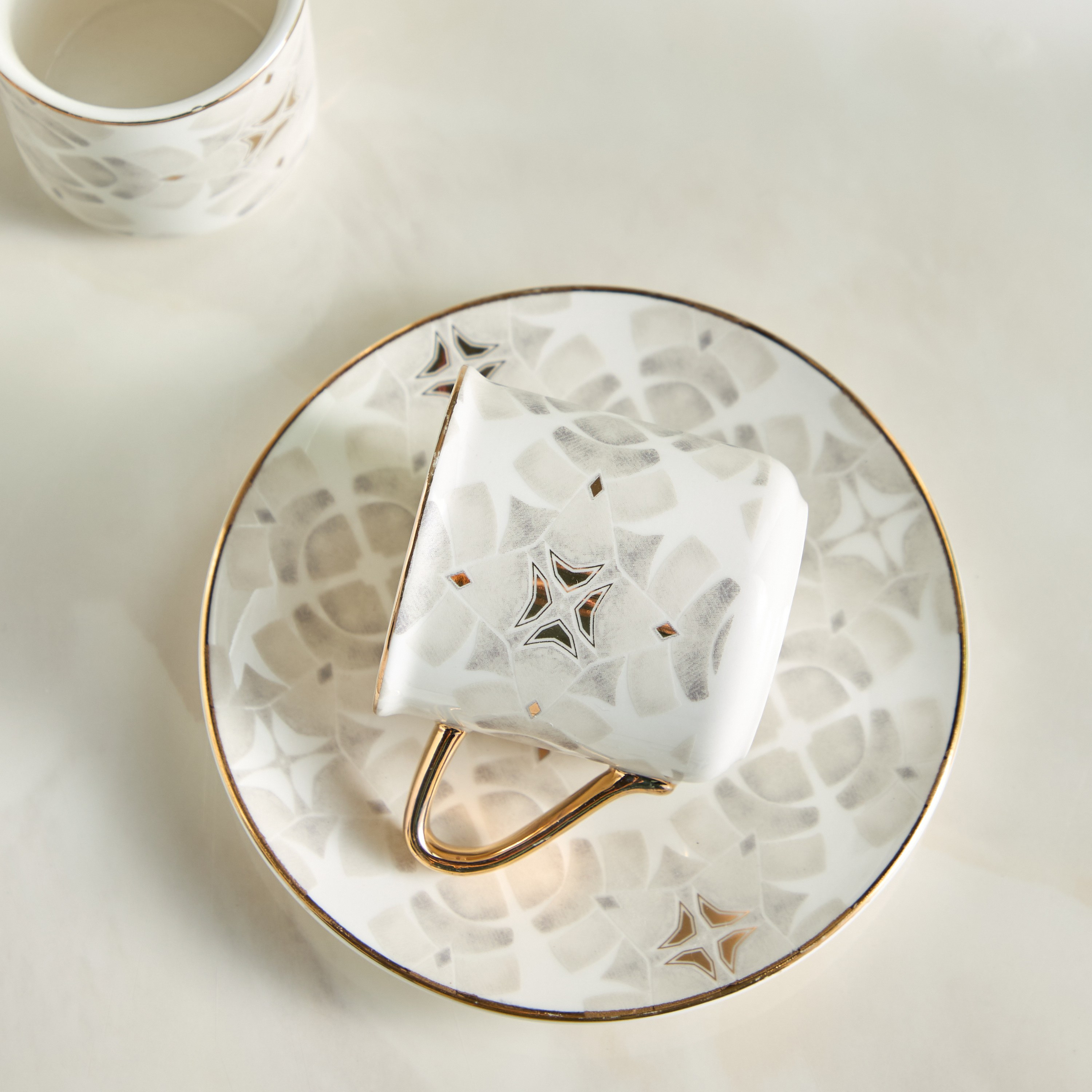 Nur 12-Piece Porcelain Espresso Set - 90 ml, Serves 6-household-giftingaccessories-giftings-image-3