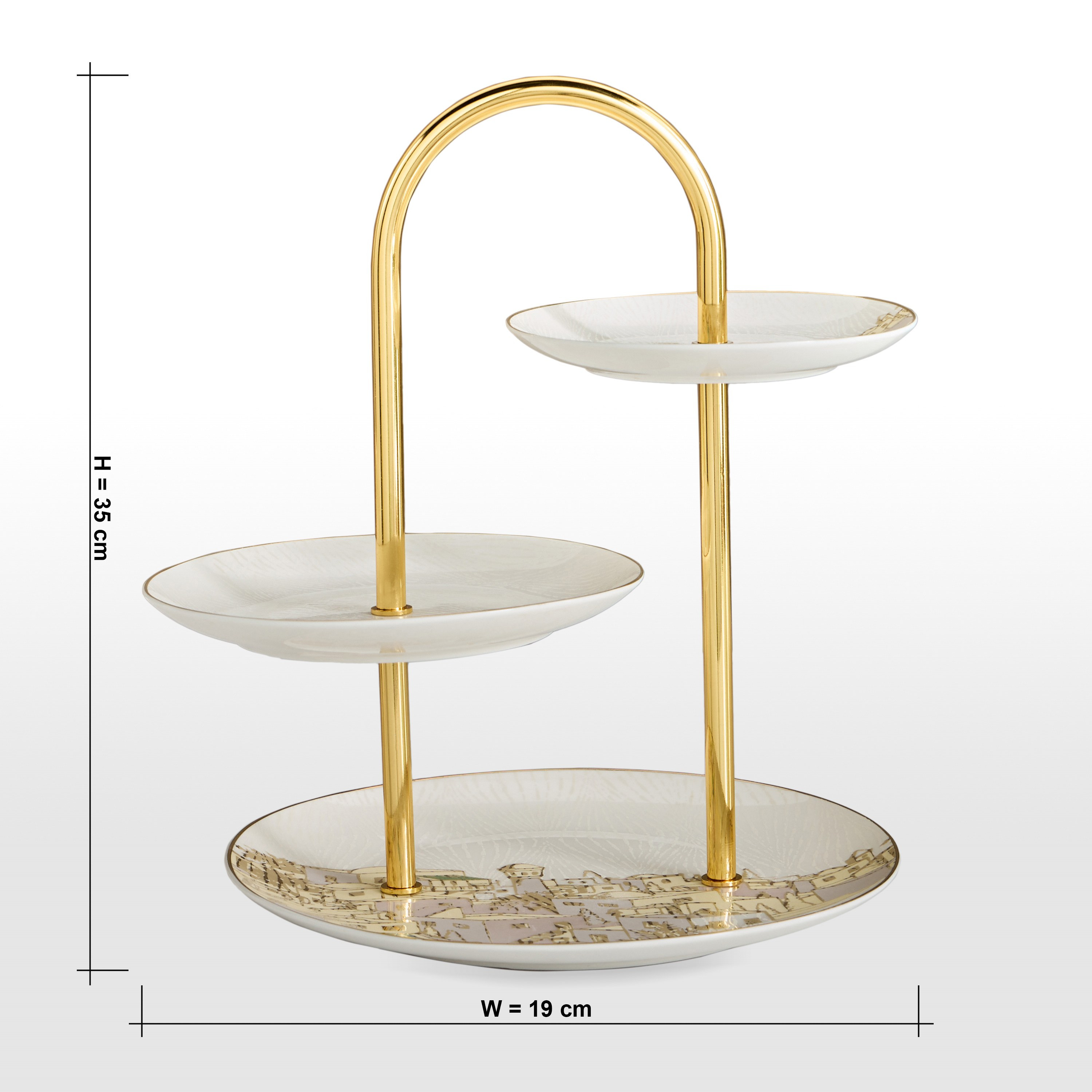 Wadi 3-Tier Cake Stand - 19 cm-household-giftingaccessories-giftings-image-6