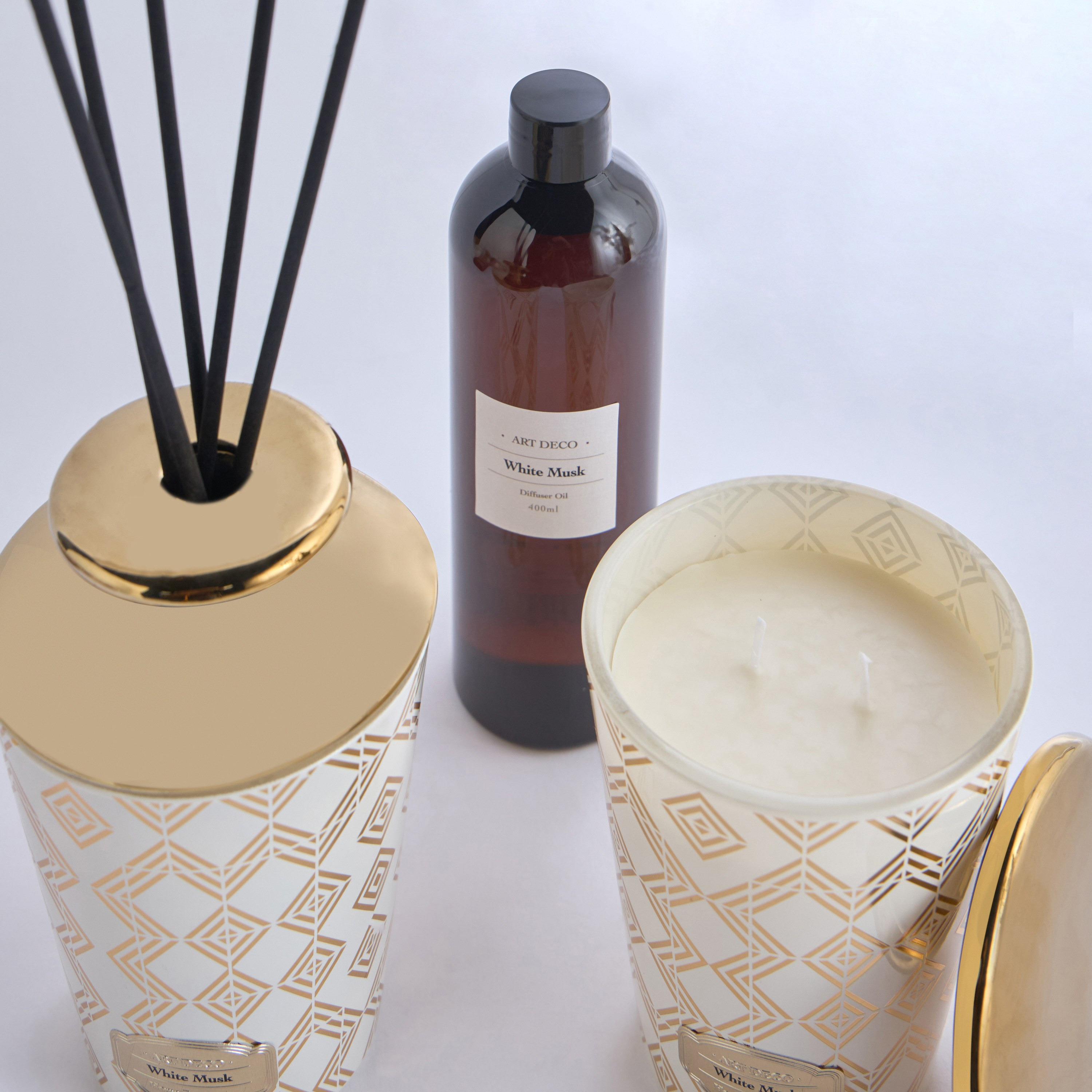 Art Deco White Musk Fragrance Gift Set-household-homefragrance-fragrancegiftset-image-3