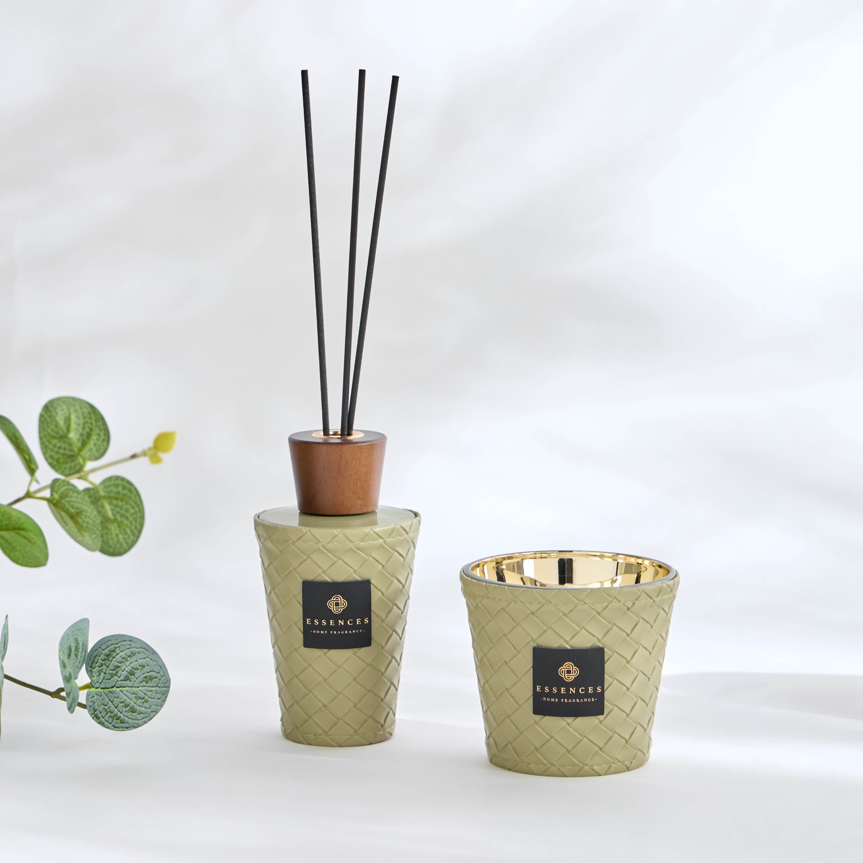Essenza Black Forest Scented Jar Candle and Reed Diffuser Gift Set-household-homefragrance-candles-image-1