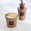 طقم هدايا موزع عطور وجرة شمعة معطرة أومبر ليذر - إيسينزا-household-homefragrance-candles-image-3