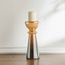 Liora Island Glass Pillar Candleholder - 30 cm-household-decor-candleholdersandlanterns-image-1