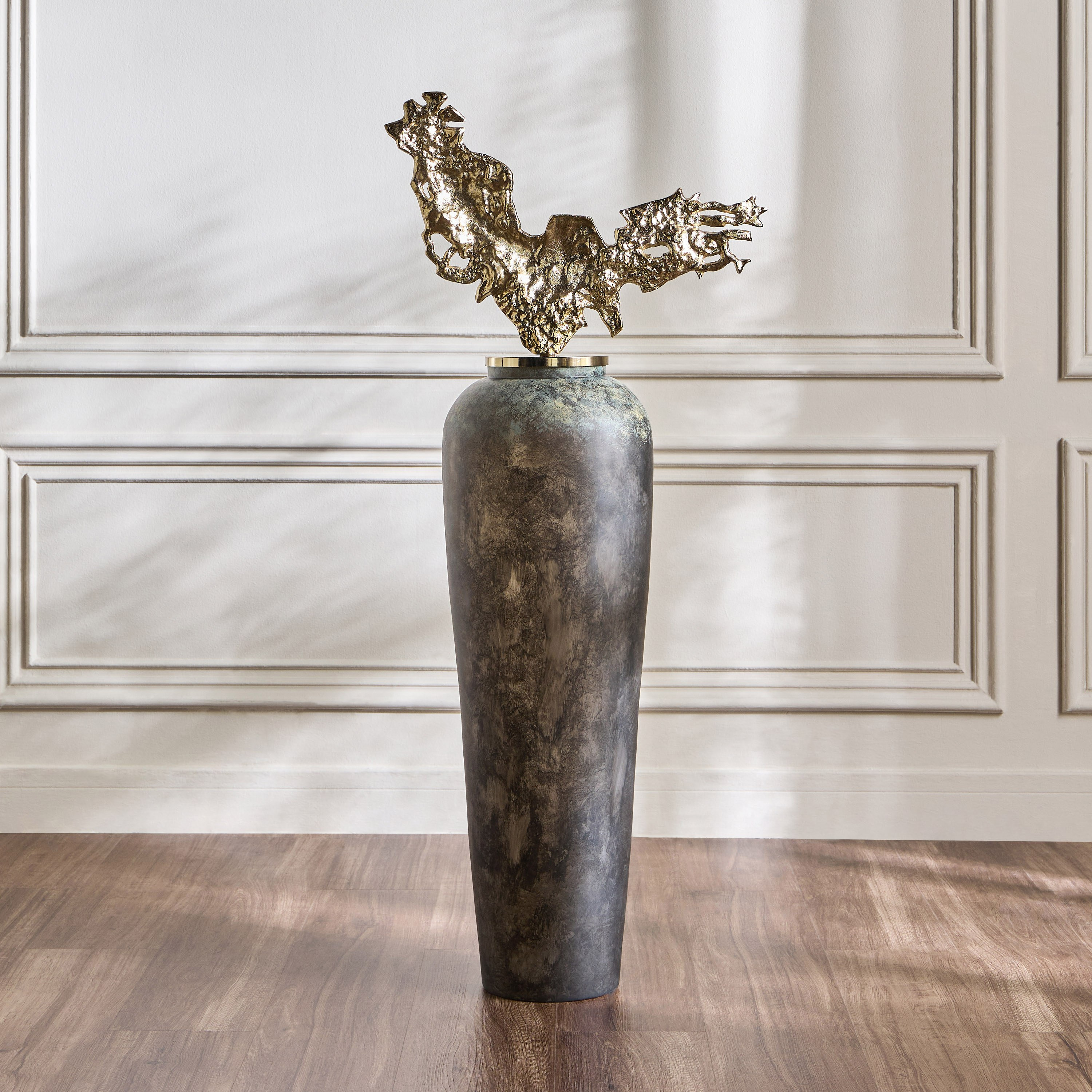 Dahab Bilbao Glass Vase - 117 cm-household-decor-vasesandbowls-image-1
