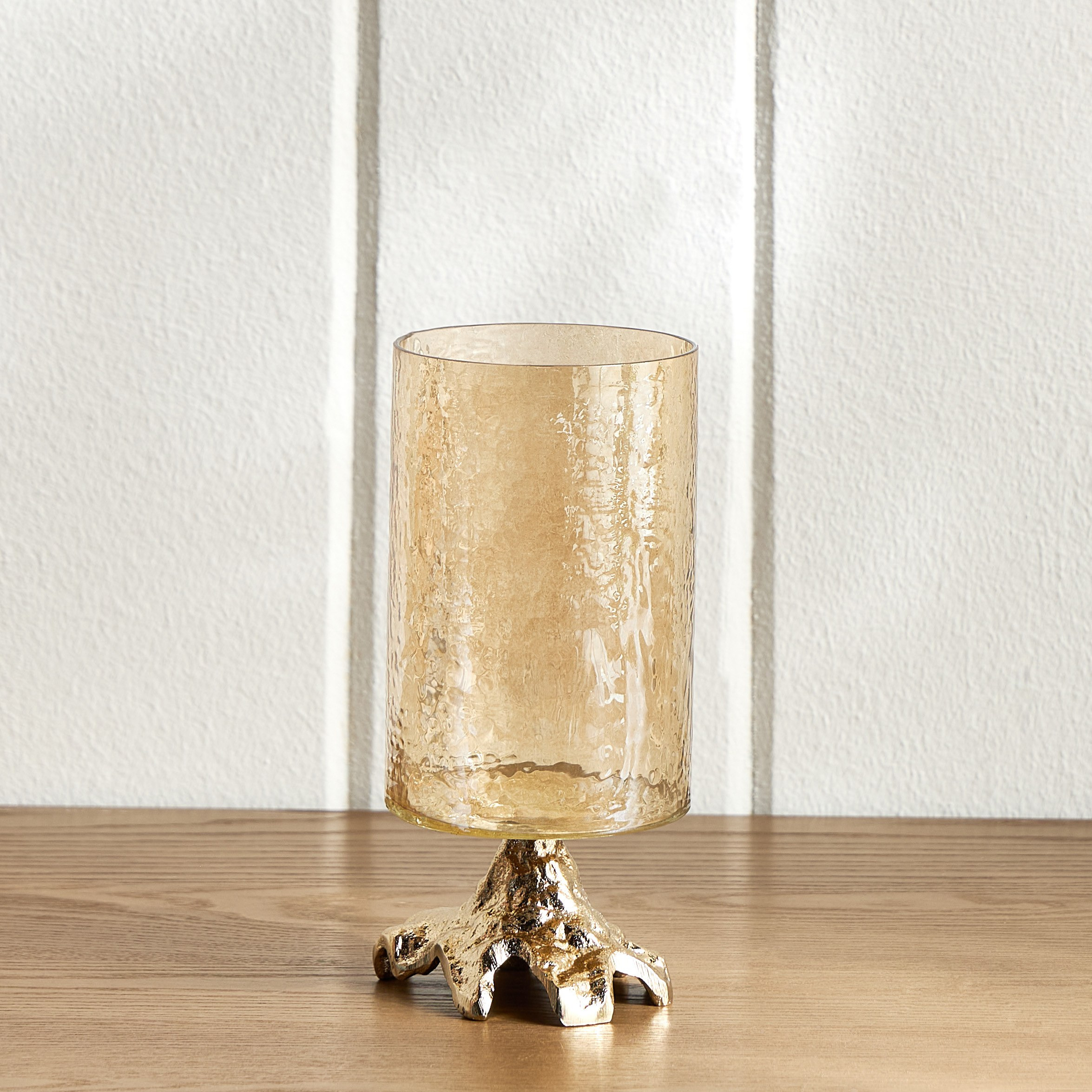 حامل شموع زجاجي لامع على شكل إعصار - فاطيما بياريتز - 22 سم-household-decor-candleholdersandlanterns-image-3