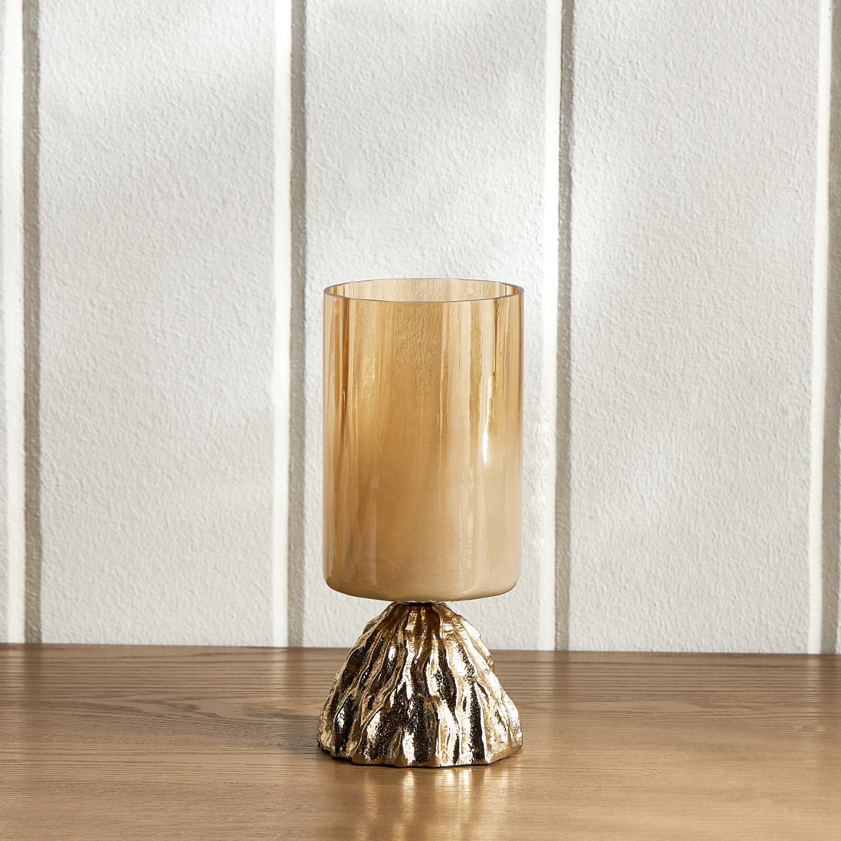 حامل شمعة زجاجي هوريكان - فاطمة روزا كامراك - 23 سم-household-decor-candleholdersandlanterns-image-3