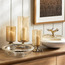وعاء ديكور زجاج بتصميم قشرة - فاطمة - 30 سم-household-decor-vasesandbowls-image-1
