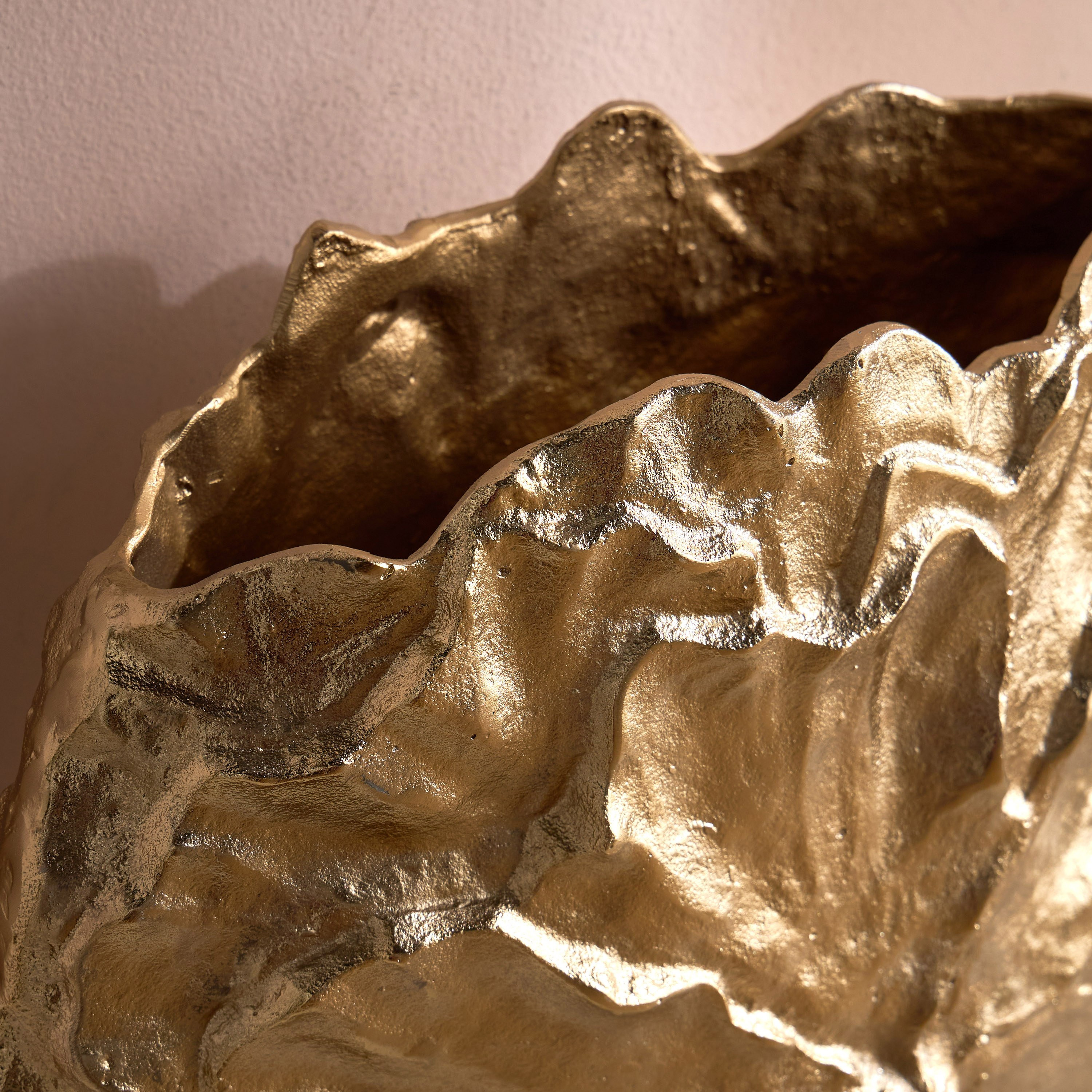 Lotus Luna Metal Decorative Vase - 46 cm-household-decor-vasesandbowls-image-2