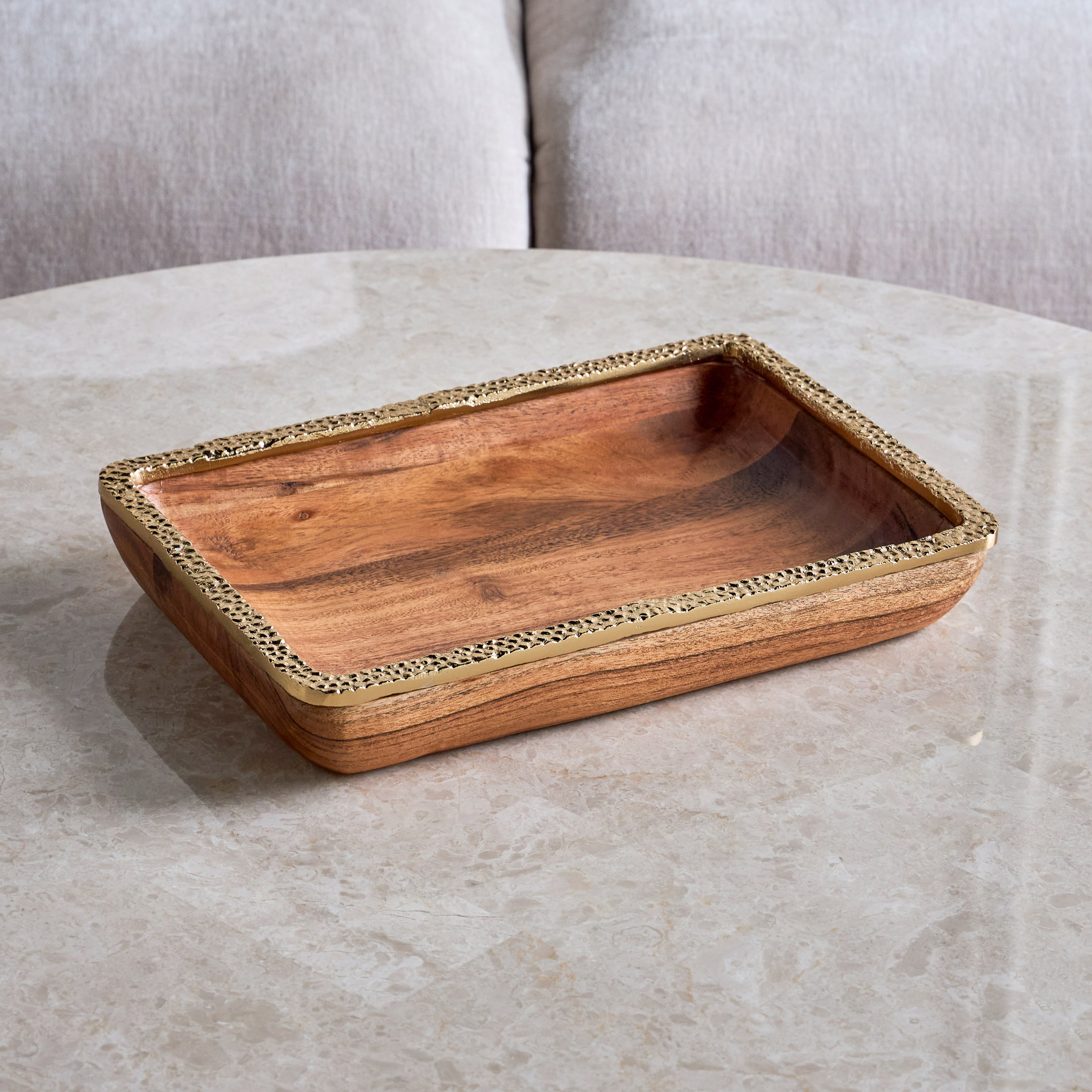 Fatima Decorative Tray - 30 cm-household-decor-boxesandtrays-image-1