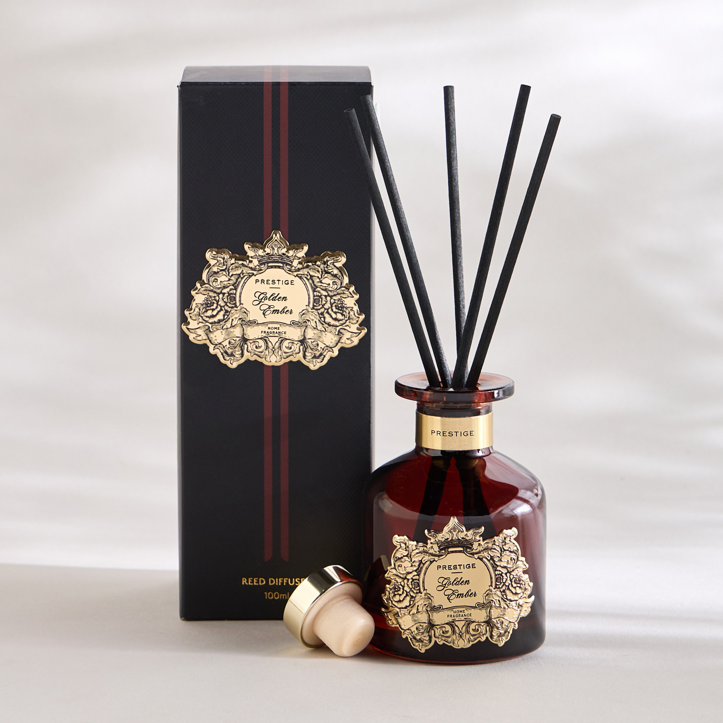 Prestige Golden Ember Reed Diffuser - 100 ml-household-homefragrance-reeddiffusers-image-2