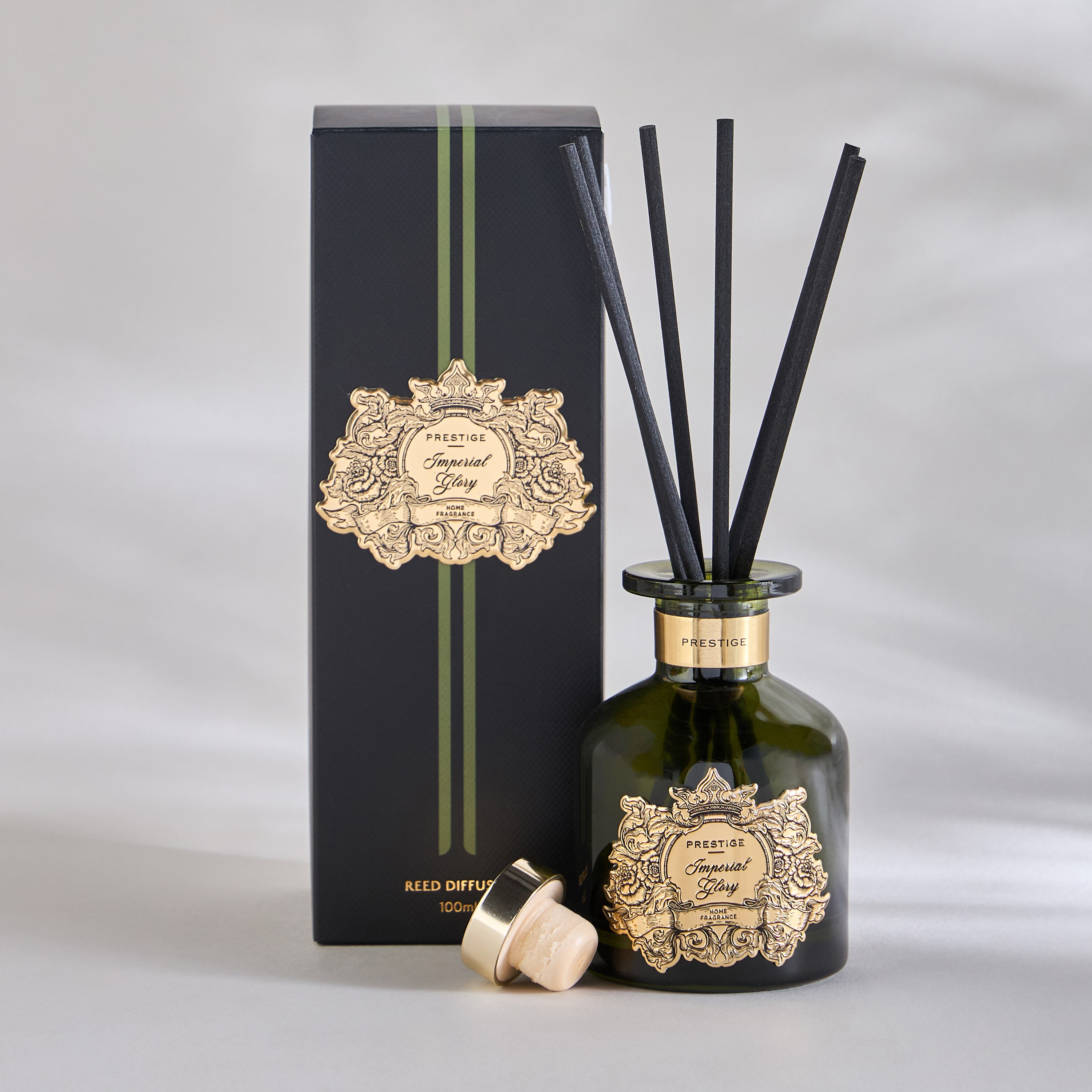 موزع عطور بالأعواد برائحة إمبريال جلوري من بريستيج - 100 مل-household-homefragrance-reeddiffusers-image-2