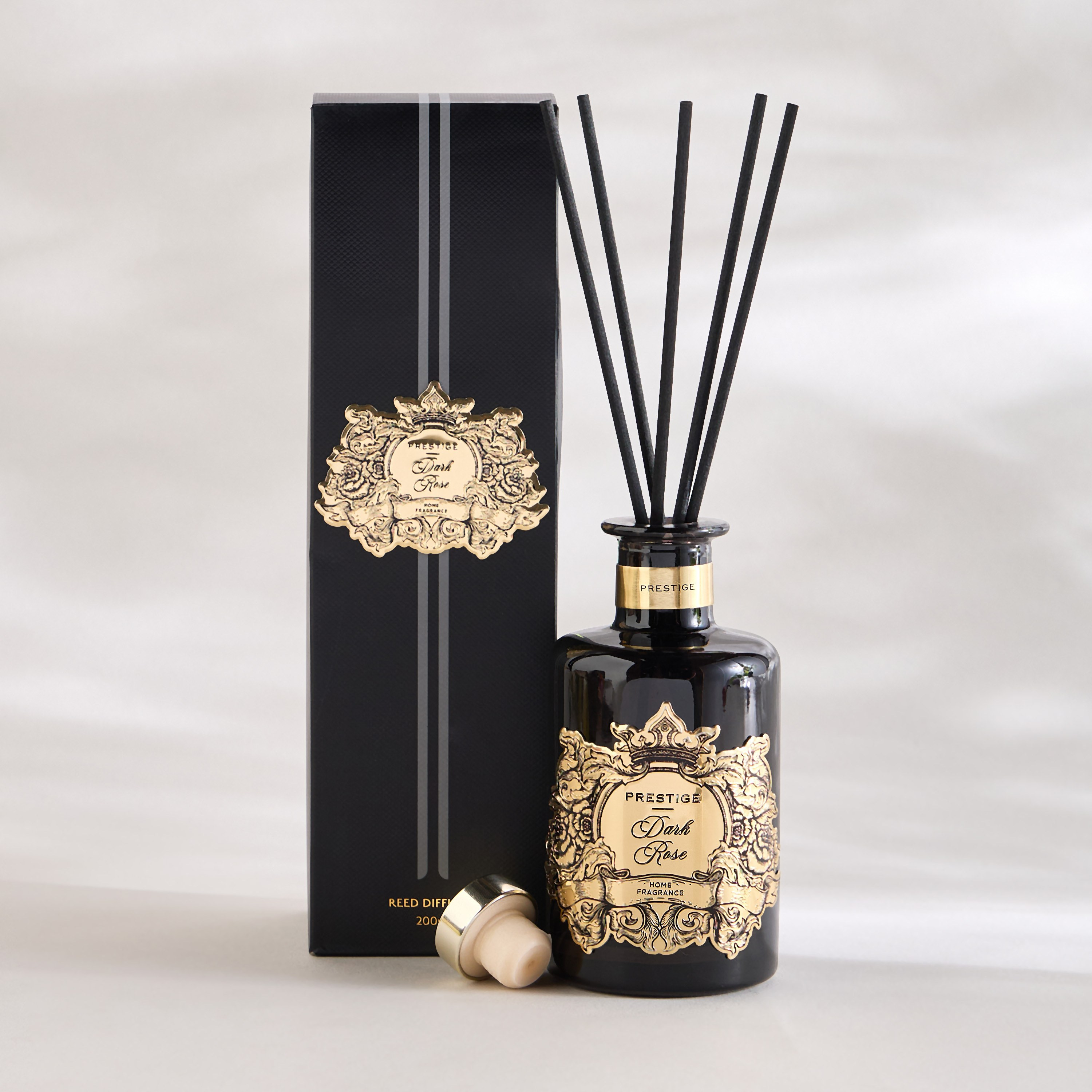 Prestige Dark Rose Reed Diffuser - 200 ml-household-homefragrance-reeddiffusers-image-2