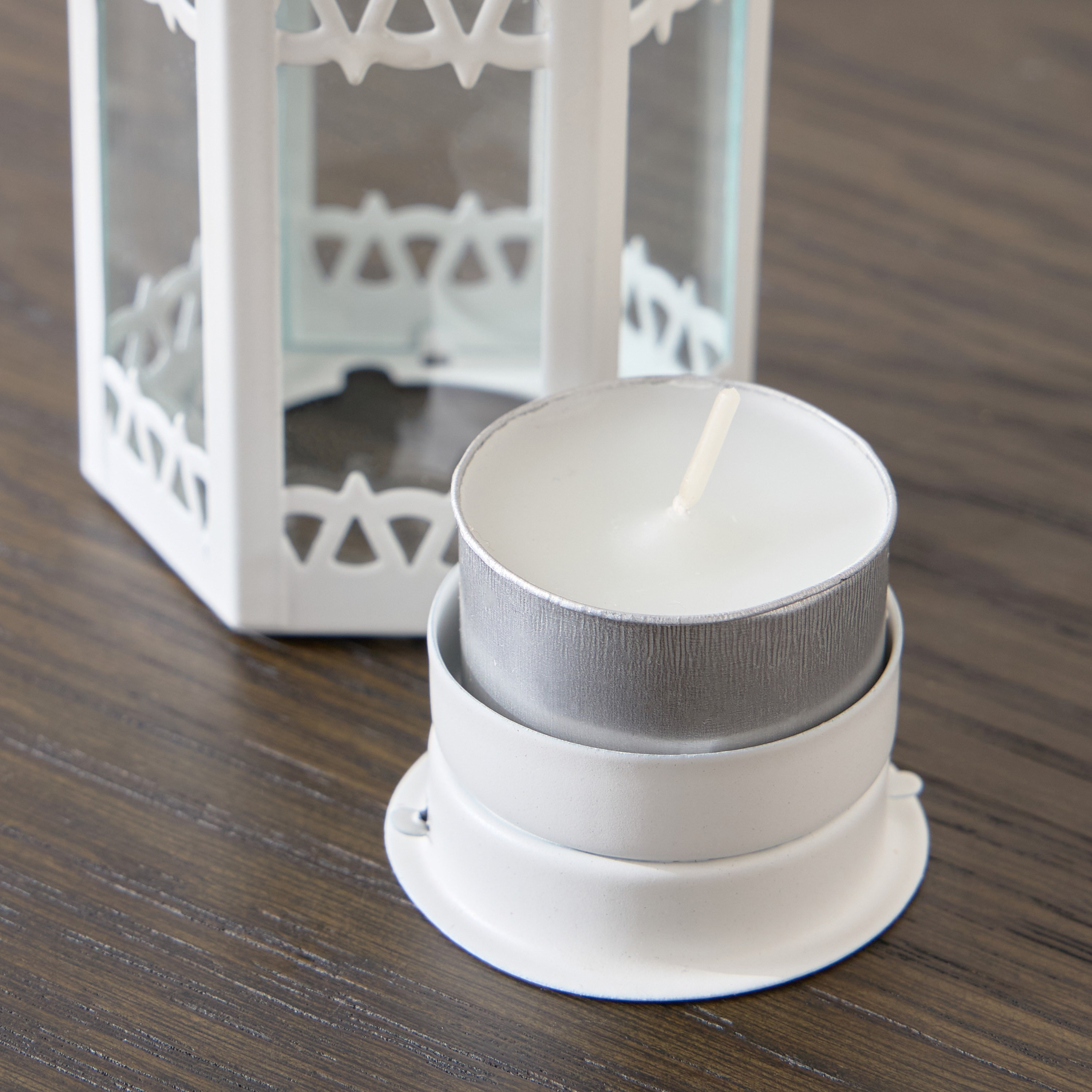 فانوس شموع صغيرة معدن وزجاج - بيدا - 12 سم-household-decor-candleholdersandlanterns-image-3