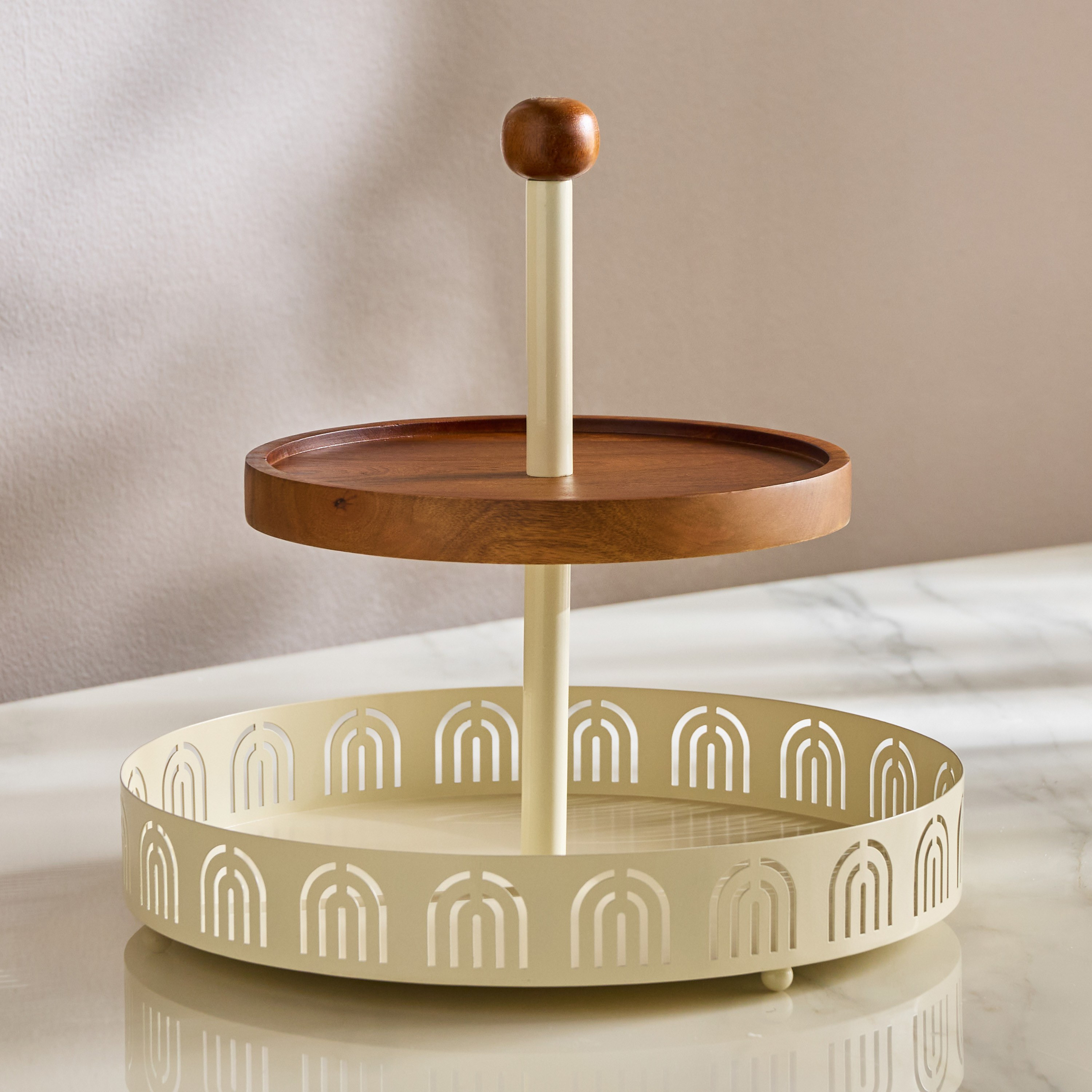 Fanous 2-Tier Cake Stand-household-decor-boxesandtrays-image-1