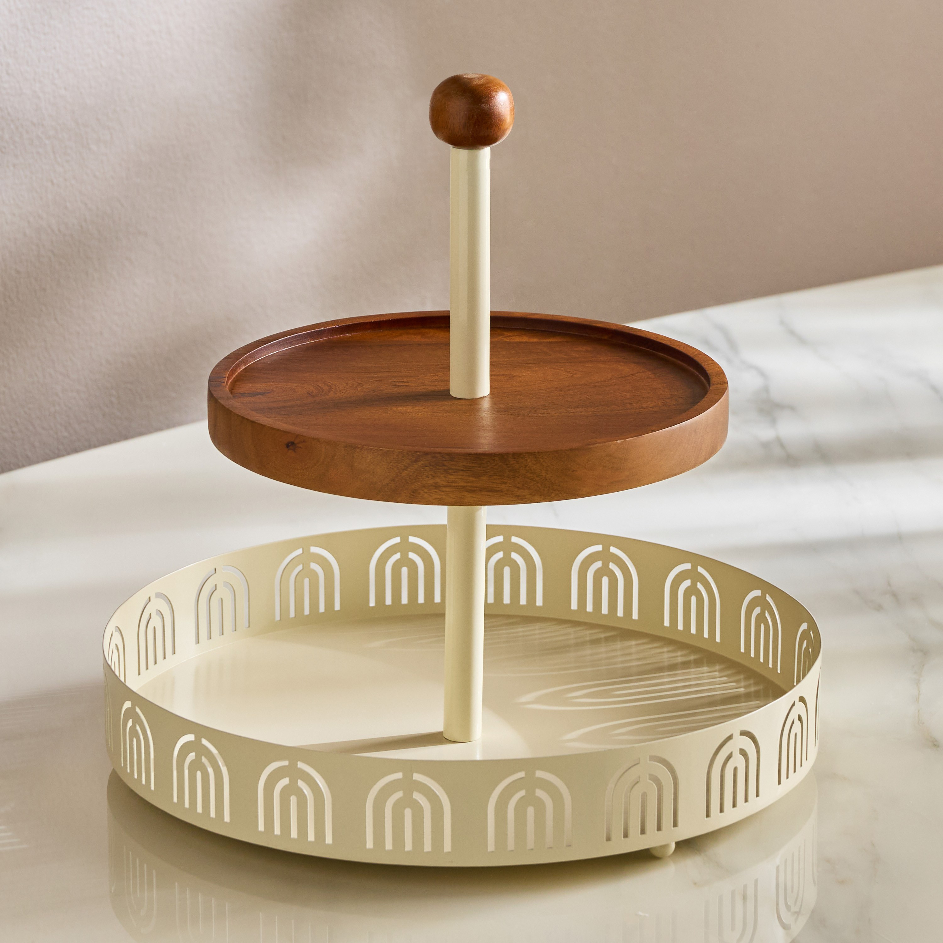 Fanous 2-Tier Cake Stand-household-decor-boxesandtrays-image-2