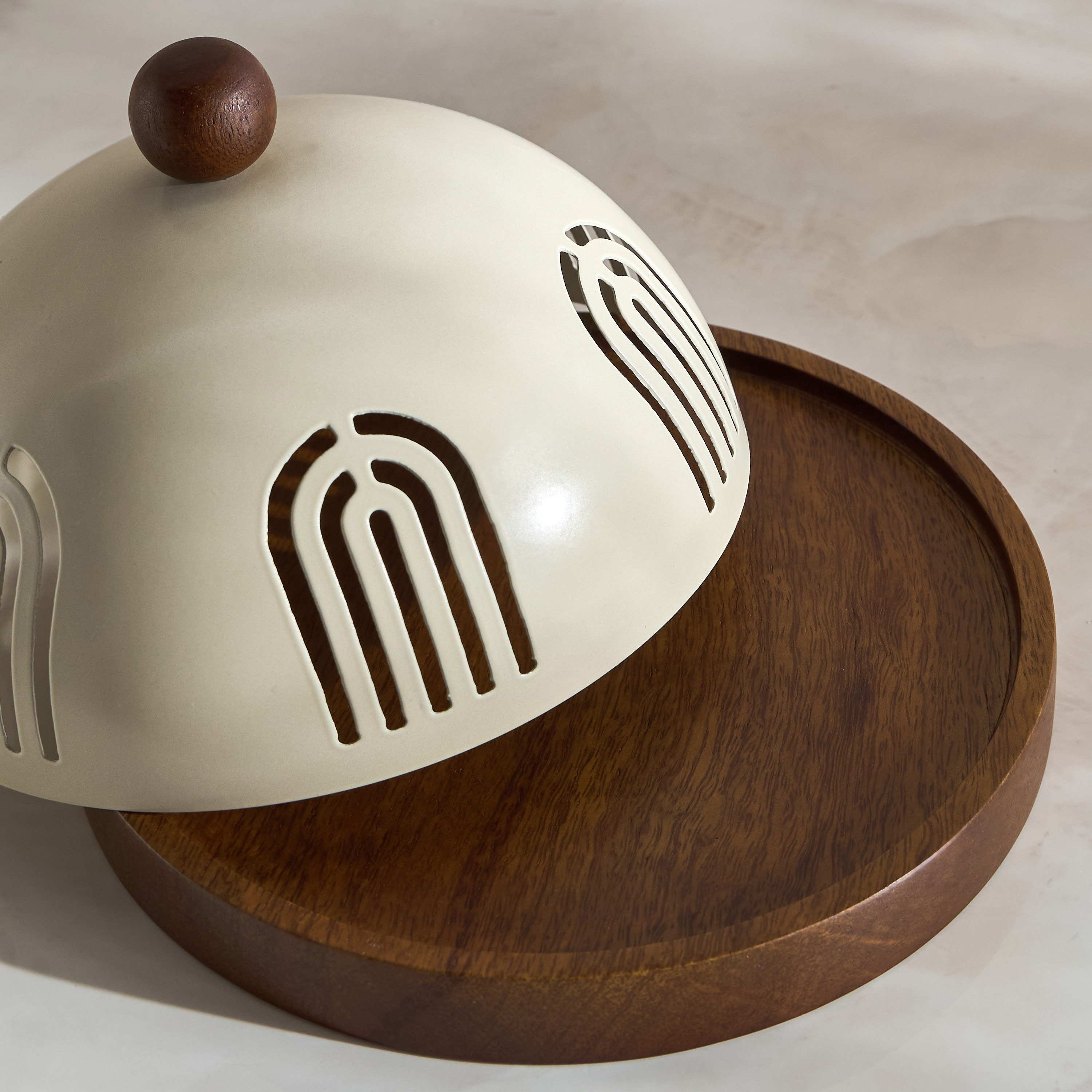 حامل كيك بقبة - فانوس - 20 سم-household-dining-serveware-cakestands-image-2